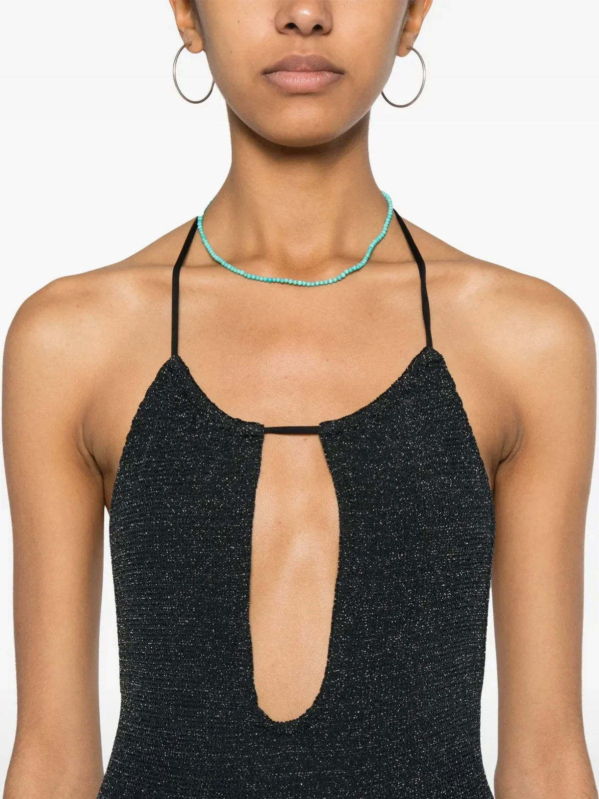 MC2 SAINT BARTH Abito Donna  PALMER W 00300H CRINKLE LUREX 00 - Image 5