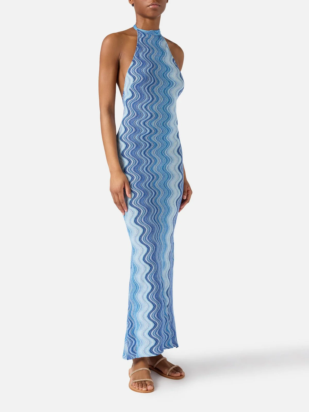 MC2 SAINT BARTH Abito Donna TONY R 01128L RACHEL SEA WAVE SOFT 32 - Image 2