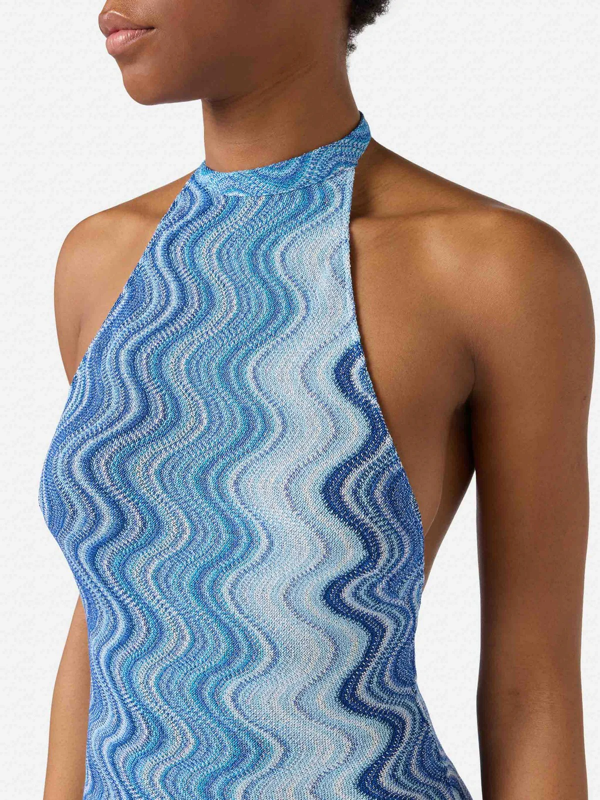 MC2 SAINT BARTH Abito Donna TONY R 01128L RACHEL SEA WAVE SOFT 32 - Image 3