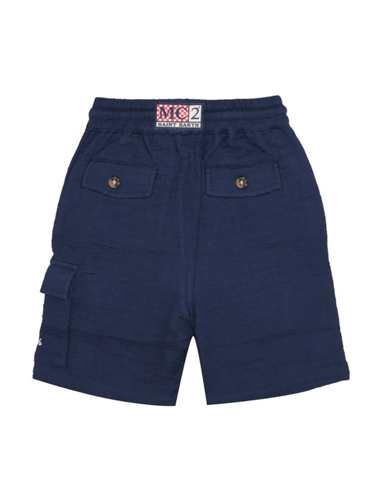 MC2 SAINT BARTH Bermuda Bambini e ragazzi  MARSEILLE JR 00375F Blu - Image 2