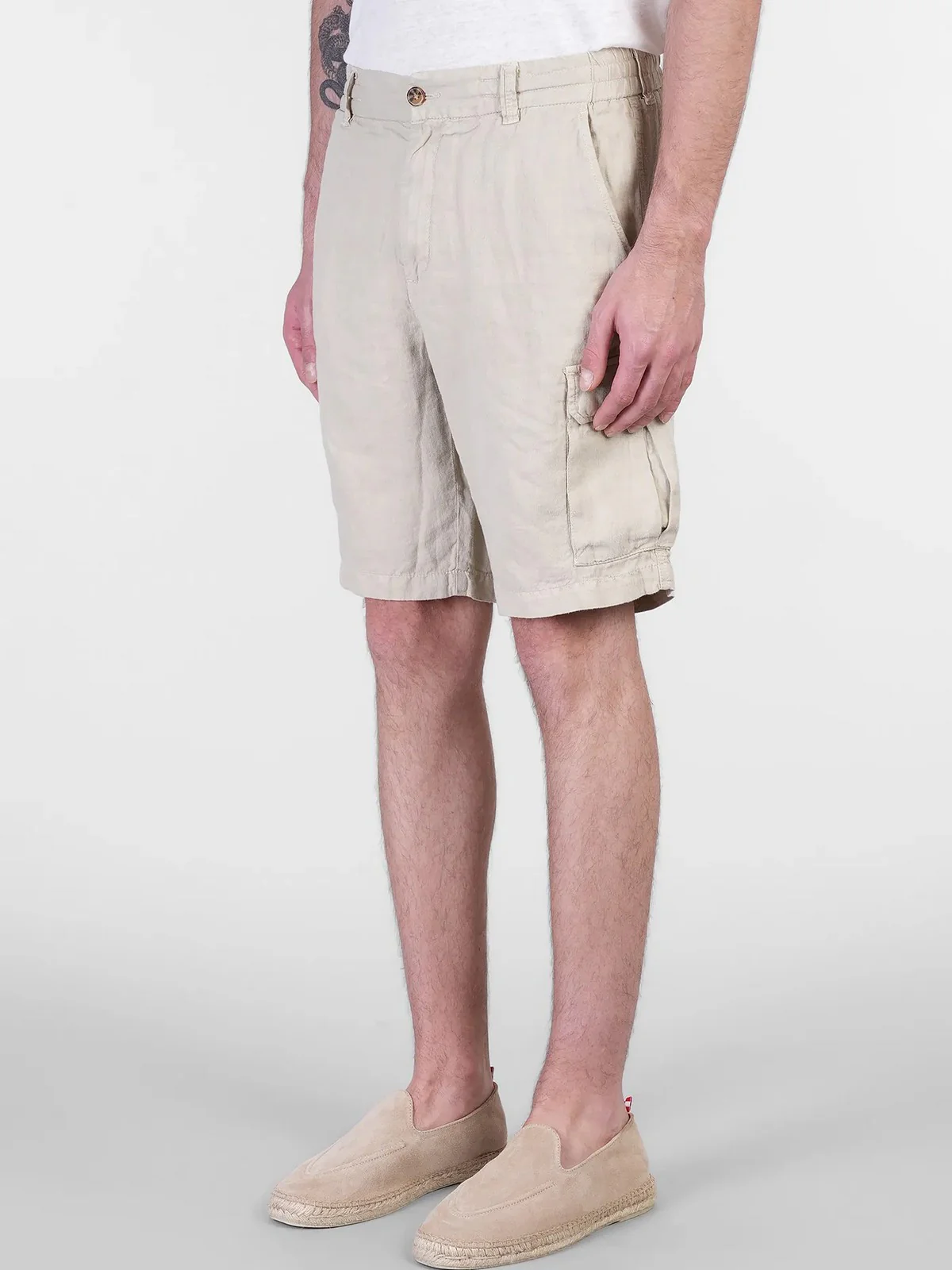 MC2 SAINT BARTH Bermuda Uomo RODI 01961H LINEN VINTAGE 11 - Image 2