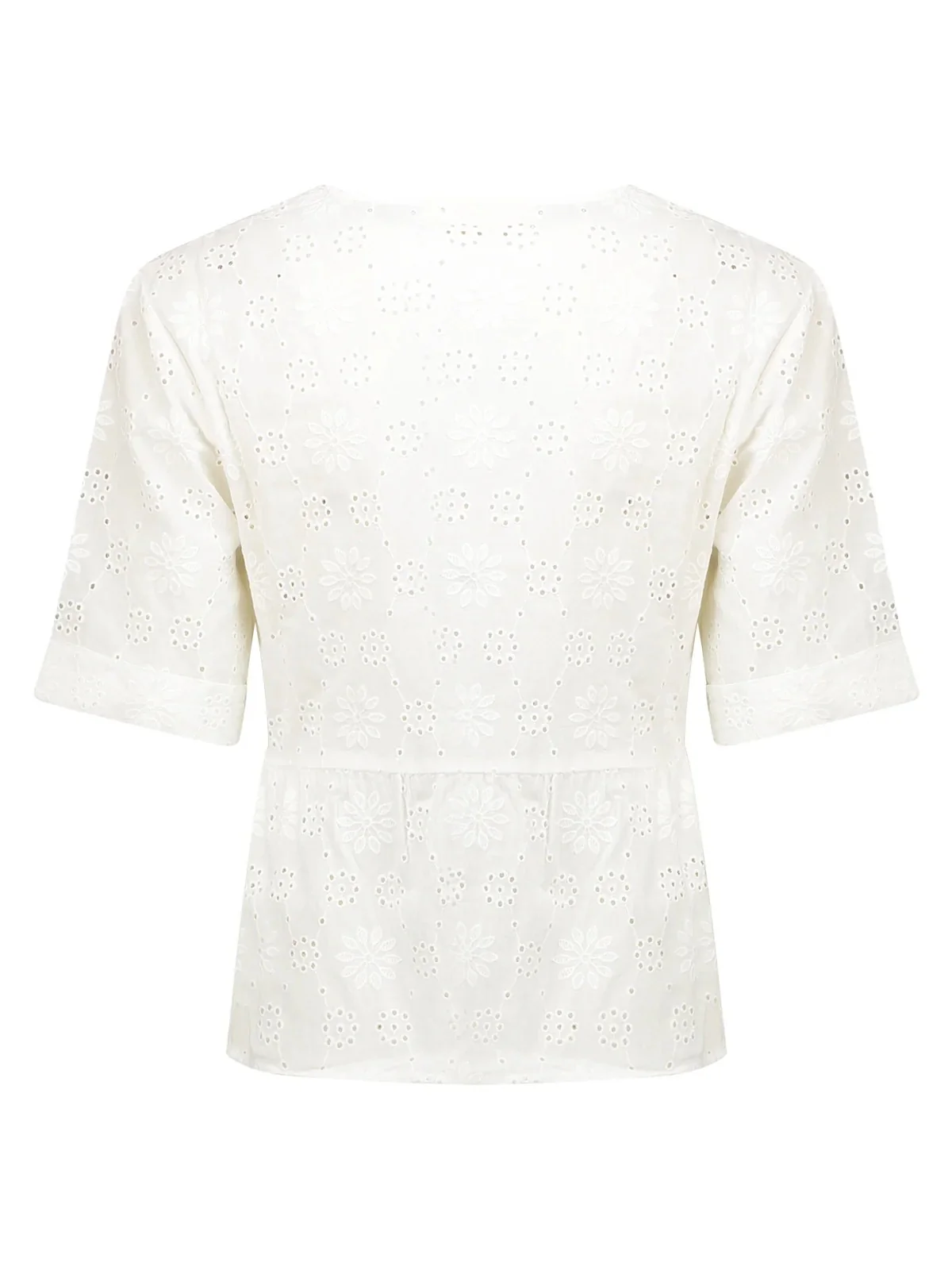 MC2 SAINT BARTH Blusa Donna  ALYSON 01422L SANGALLO FLEUR EMBRY 01 - Image 3