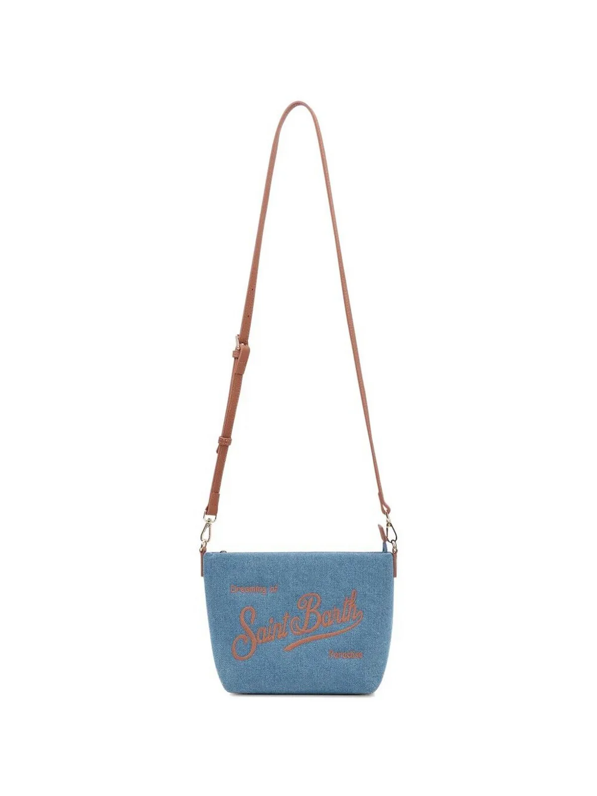 MC2 SAINT BARTH Borsa Donna  ALINE BAG 01515L DENIM GRAIN LEATHER 19 EMB - Image 2