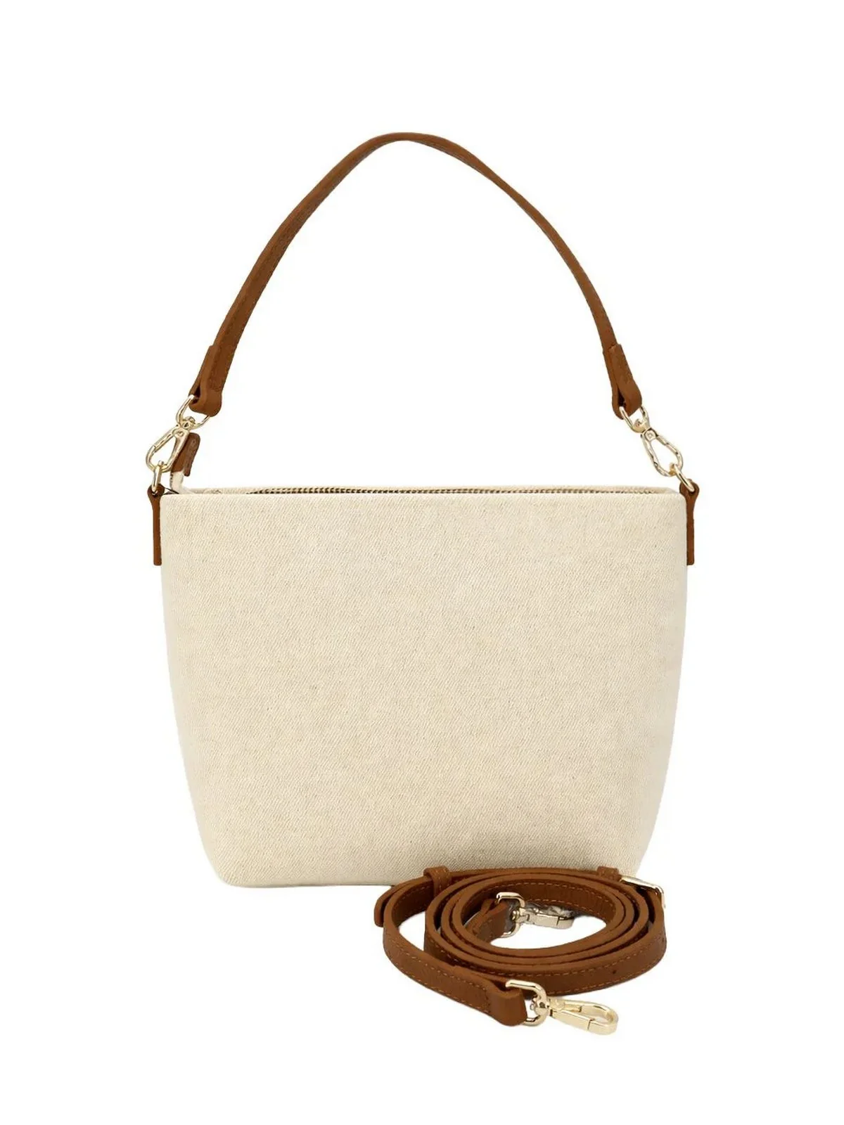 MC2 SAINT BARTH Borsa Donna  ALINE BAG 01517L CANVAS GRAIN LEATHER 1019 EMB - Image 2