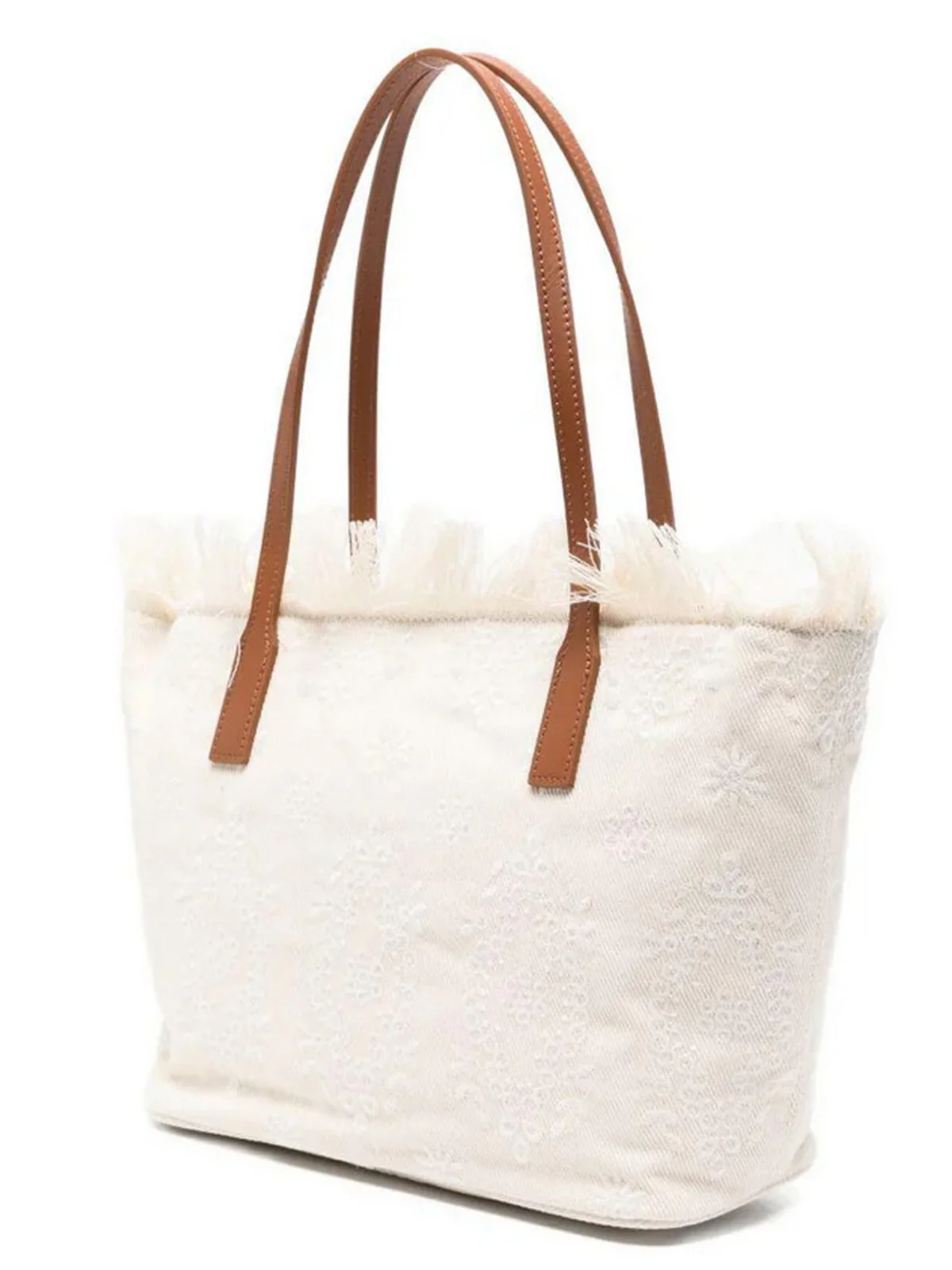 MC2 SAINT BARTH Borsa Donna CITY BAG MID FRINGE 01034L SANGALLO 10 EMB - Image 3