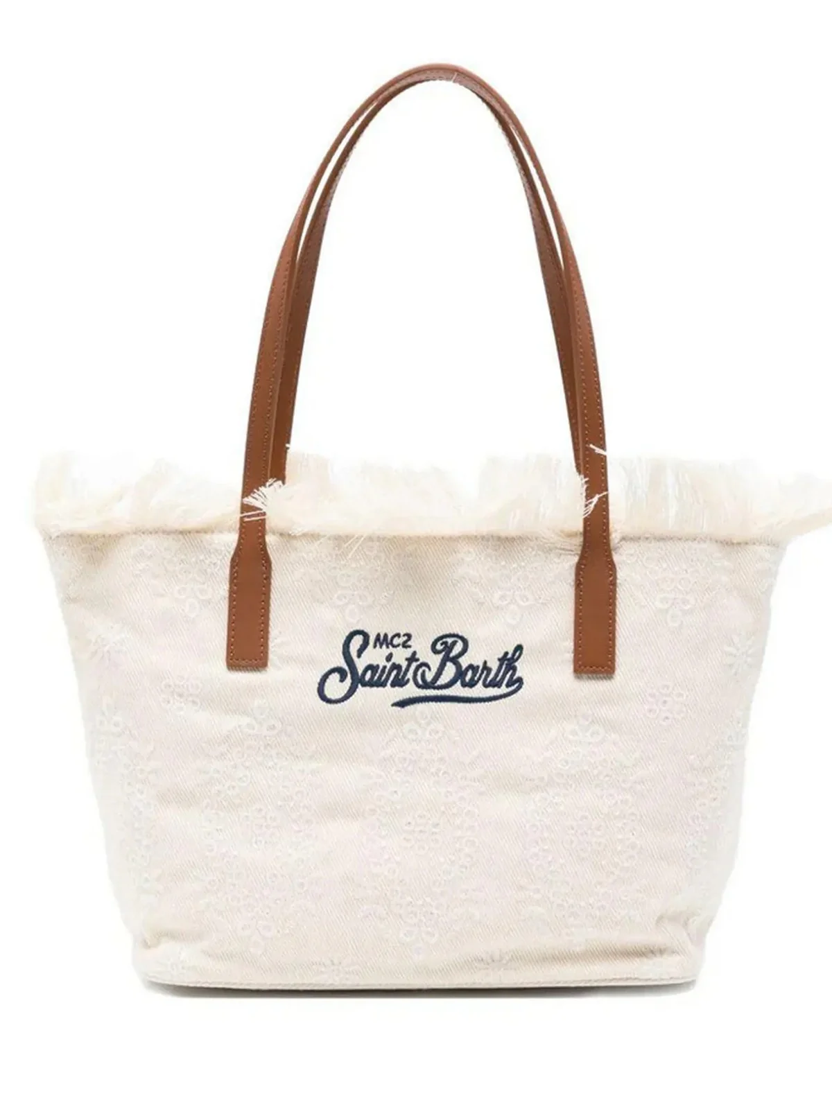 MC2 SAINT BARTH Borsa Donna CITY BAG MID FRINGE 01034L SANGALLO 10 EMB - Image 5