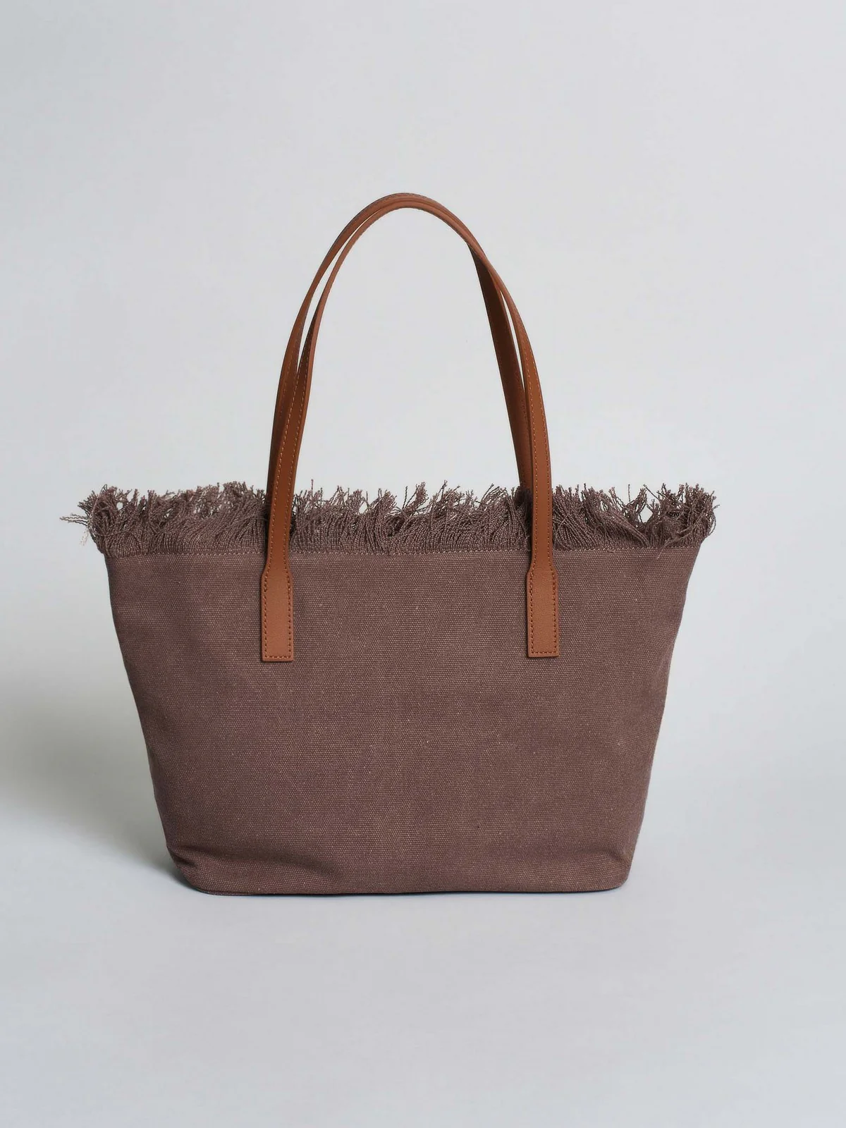 MC2 SAINT BARTH Borsa Donna  CITY BAG MID FRINGE 01742L CANVAS 18 EMB - Image 3