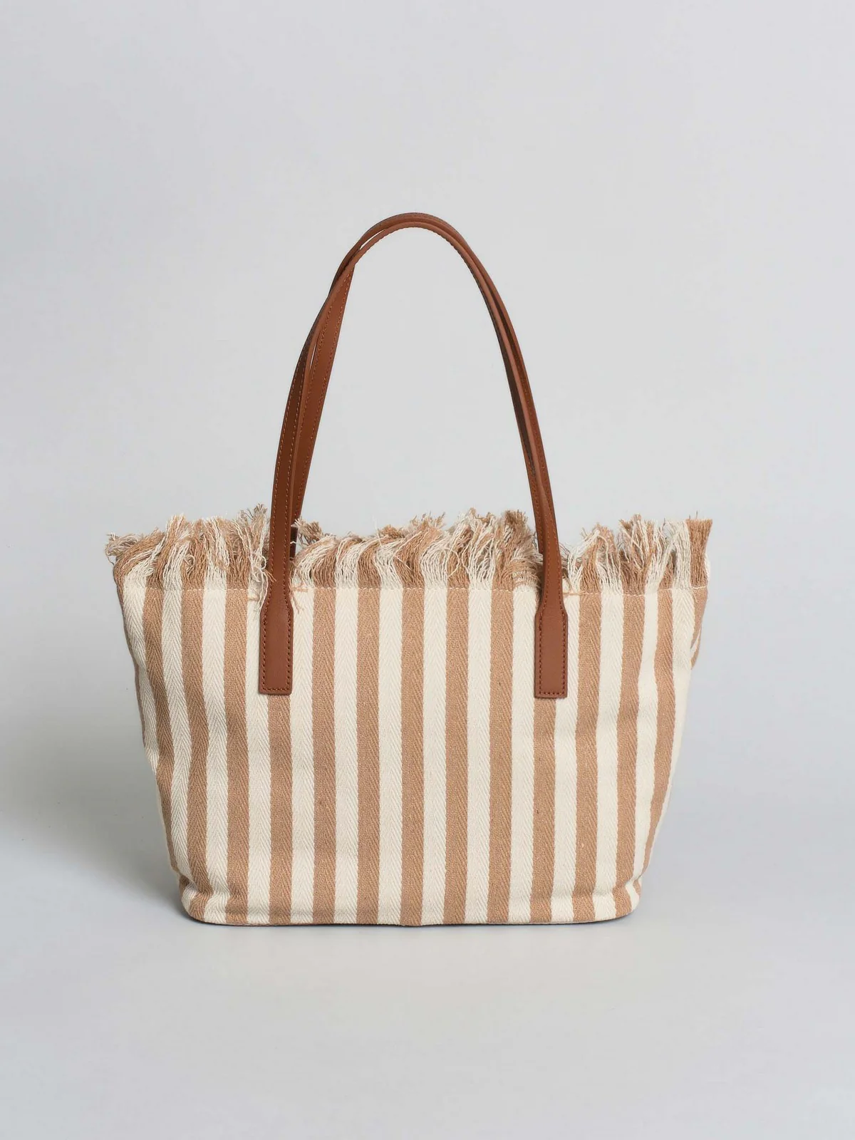 MC2 SAINT BARTH Borsa Donna  CITY BAG MID FRINGE 01763L HB STRIPES 19 EMB - Image 3