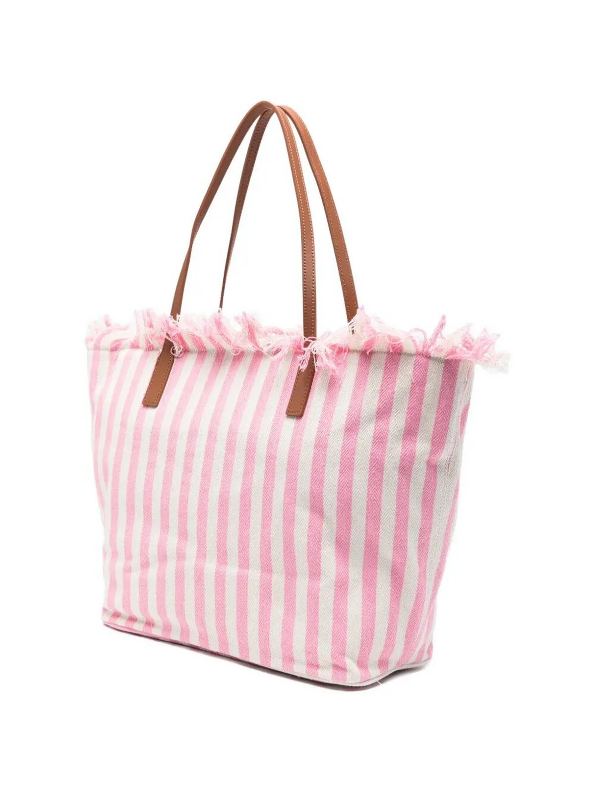 MC2 SAINT BARTH Borsa Donna  CITY BAG MID FRINGE 01764L HB STRIPES 21 EMB - Image 3