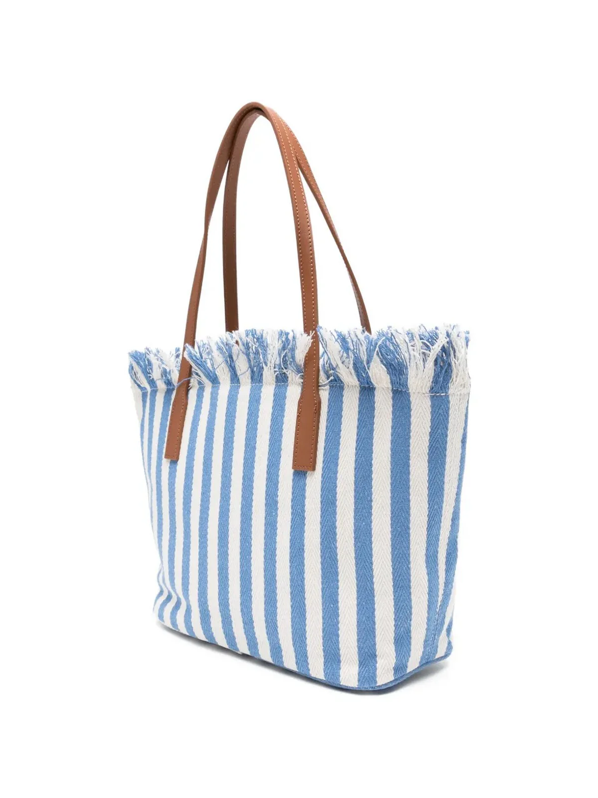 MC2 SAINT BARTH Borsa Donna  CITY BAG MID FRINGE 01765L HB STRIPES 36 EMB - Image 2