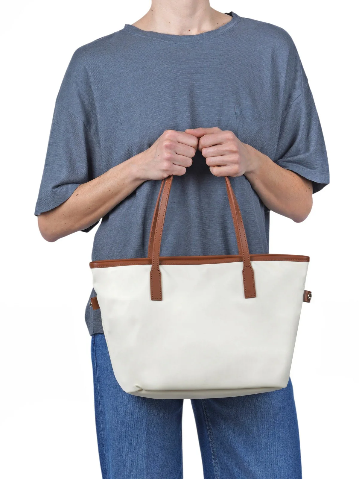 MC2 SAINT BARTH Borsa Donna  CITY BAG MID NYLON 01818L 1018 EMB - Image 2