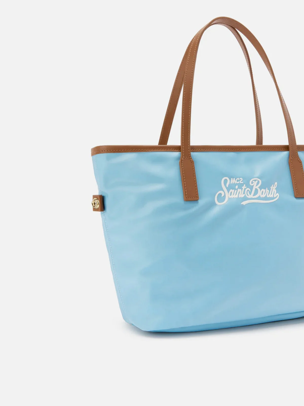 MC2 SAINT BARTH Borsa Donna CITY BAG MID NYLON 01821L 3118 EMB - Image 3