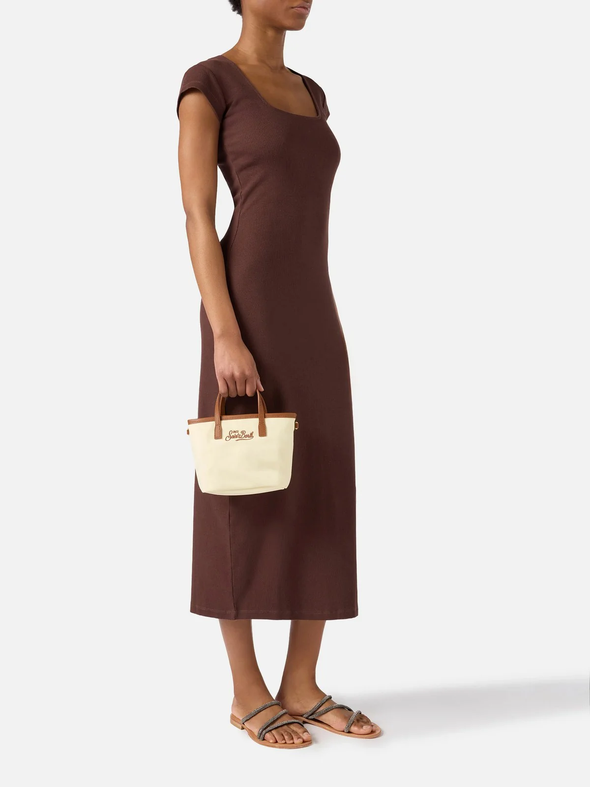 MC2 SAINT BARTH Borsa Donna  CITY BAG MINI NYLON 01818L 1018 EMB - Image 2