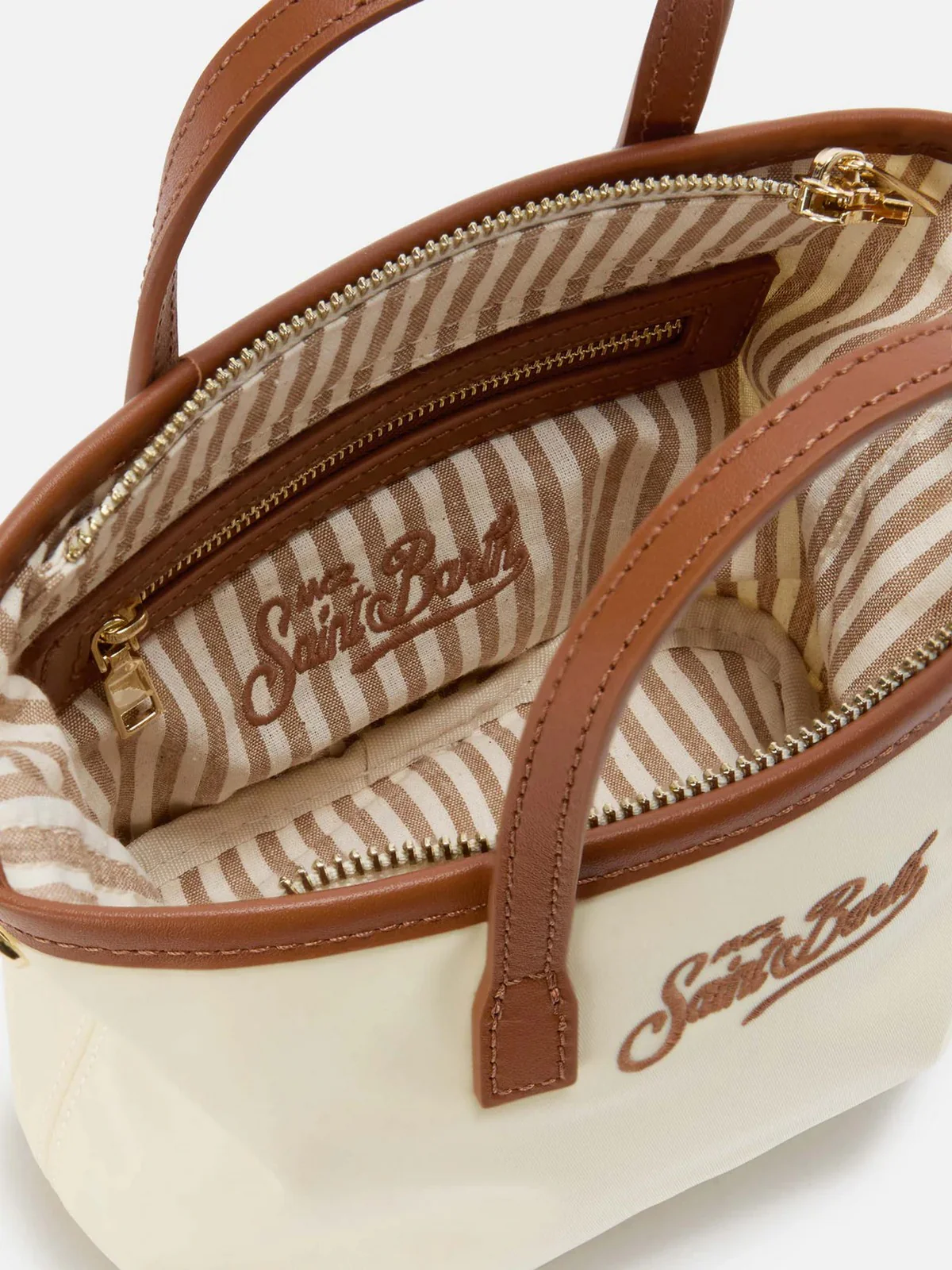 MC2 SAINT BARTH Borsa Donna  CITY BAG MINI NYLON 01818L 1018 EMB - Image 5