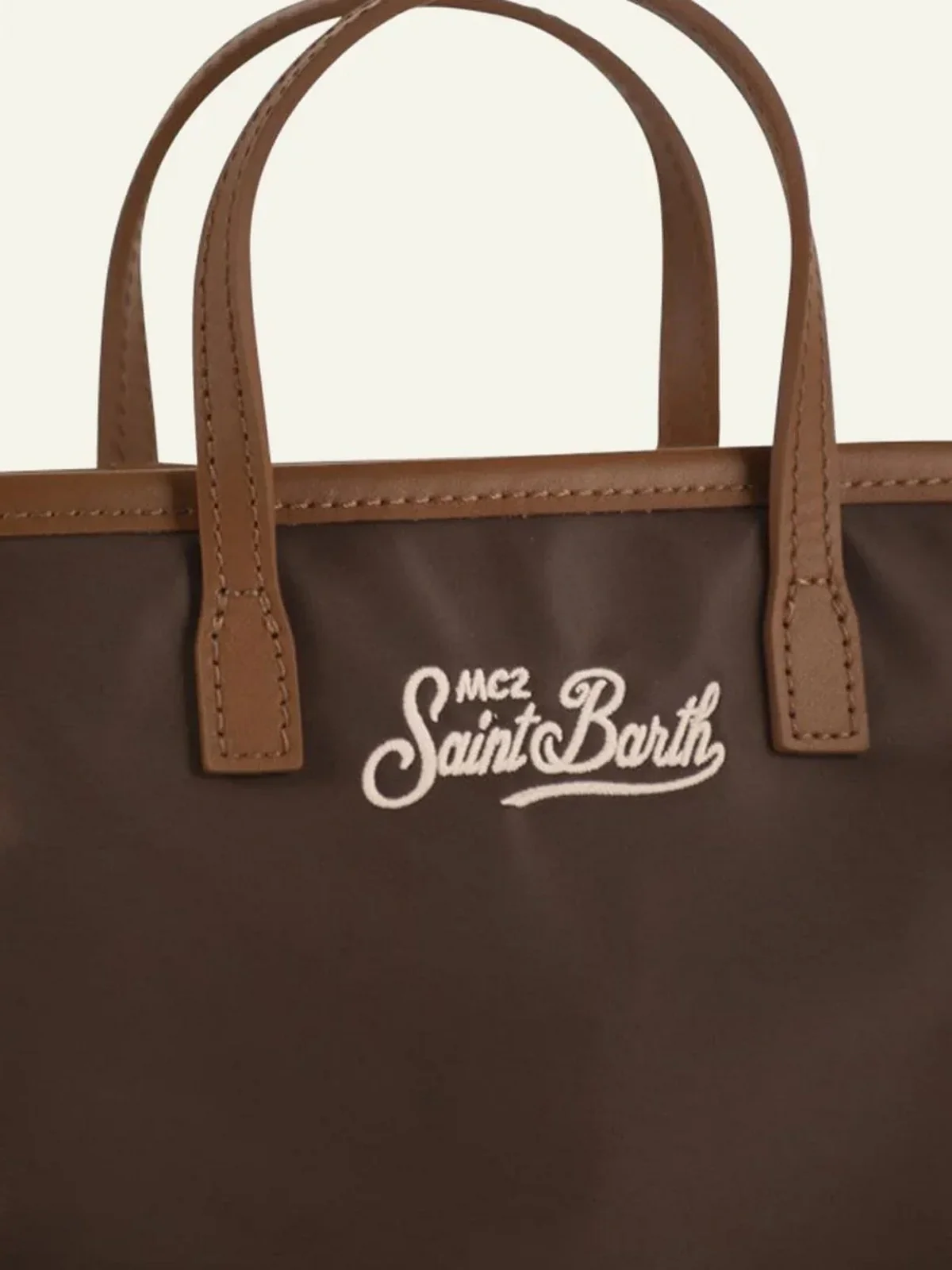 MC2 SAINT BARTH Borsa Donna CITY BAG MINI NYLON 01819L 1818 EMB - Image 2