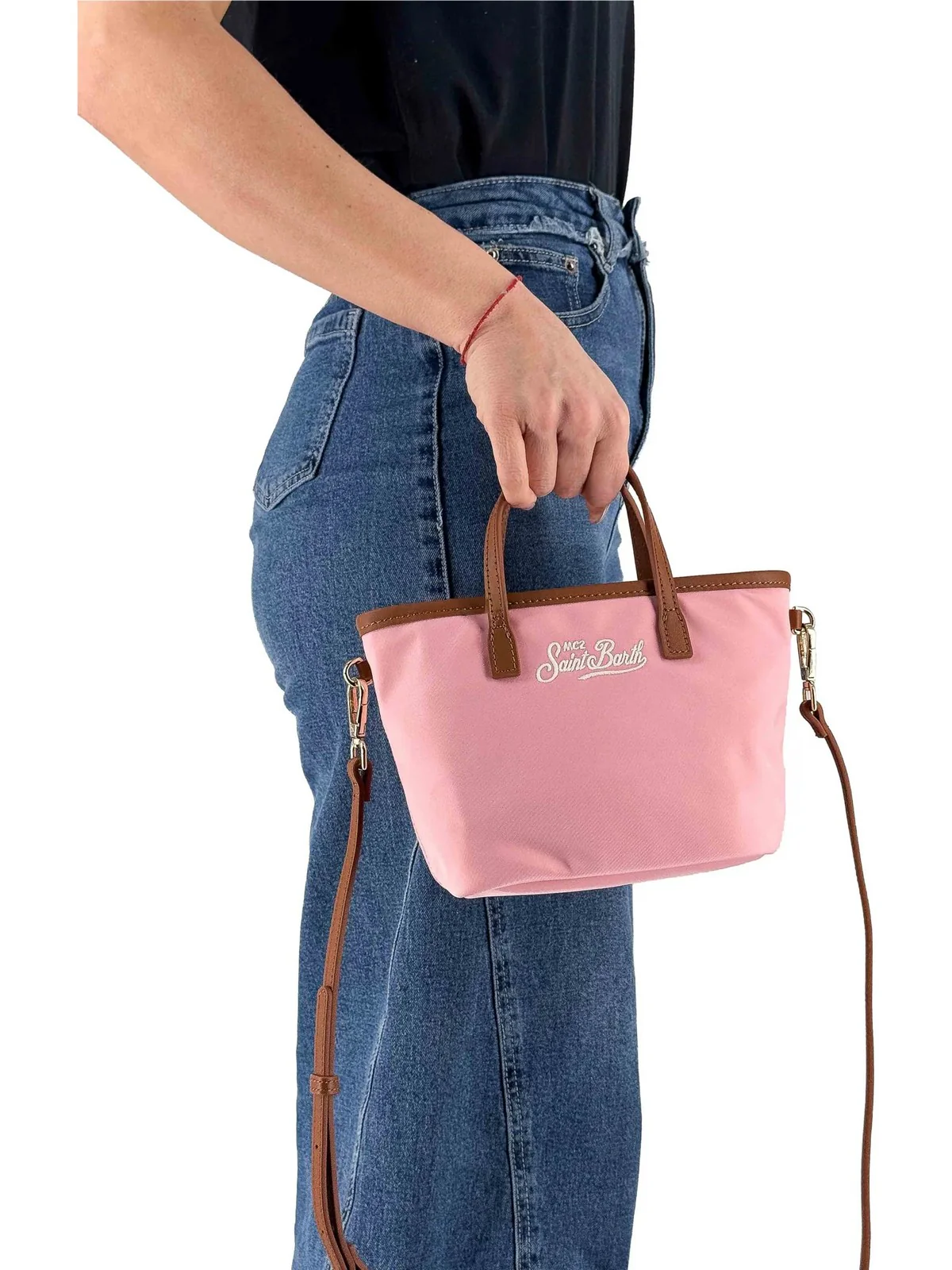 MC2 SAINT BARTH Borsa Donna  CITY BAG MINI NYLON 01820L 2118 EMB - Image 2