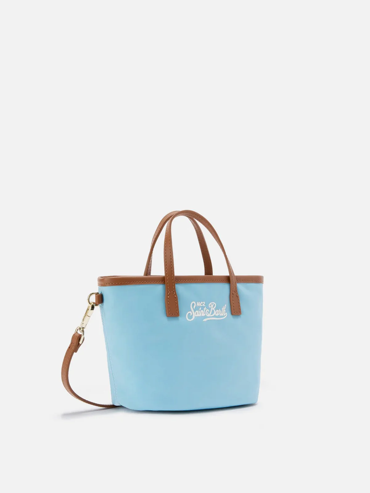 MC2 SAINT BARTH Borsa Donna CITY BAG MINI NYLON 01821L 3118 EMB - Image 3