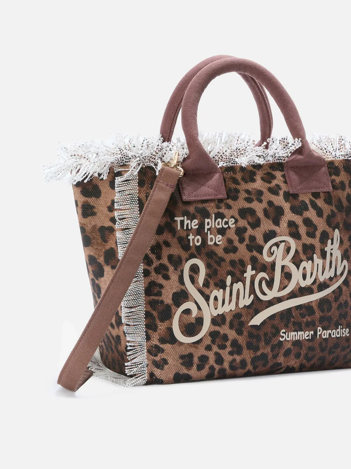 MC2 SAINT BARTH Borsa Donna  COLETTE 00190L SAND LEOPARD 19 - Image 3