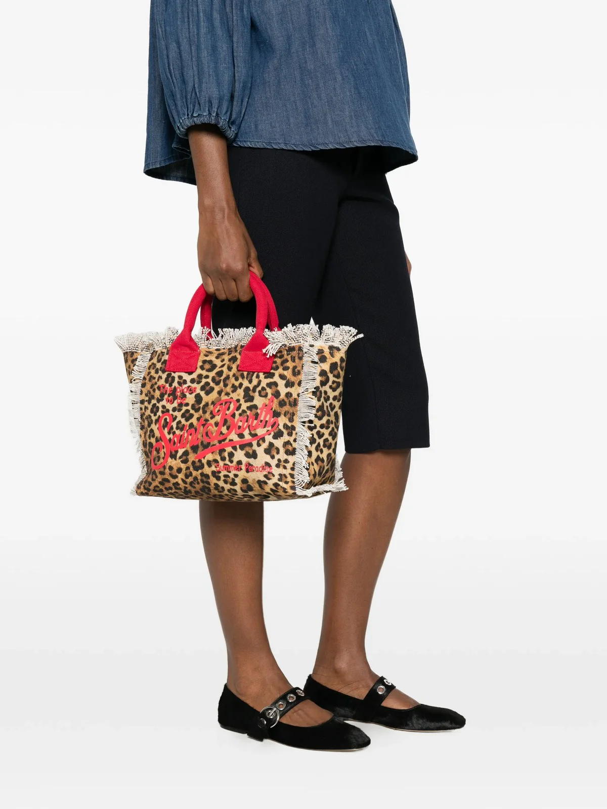 MC2 SAINT BARTH Borsa Donna  COLETTE 00329L SAND LEOPARD 0041 - Image 2