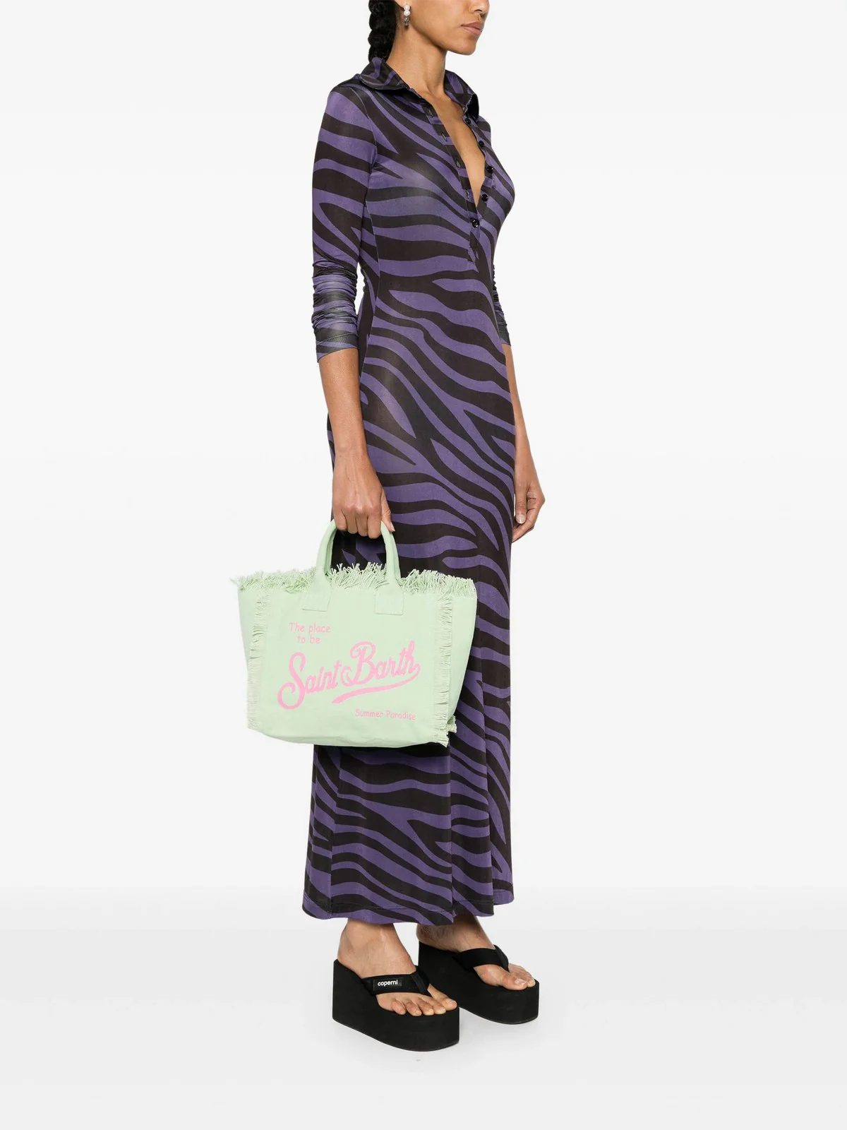 MC2 SAINT BARTH Borsa Donna COLETTE 00367F Verde - Image 6