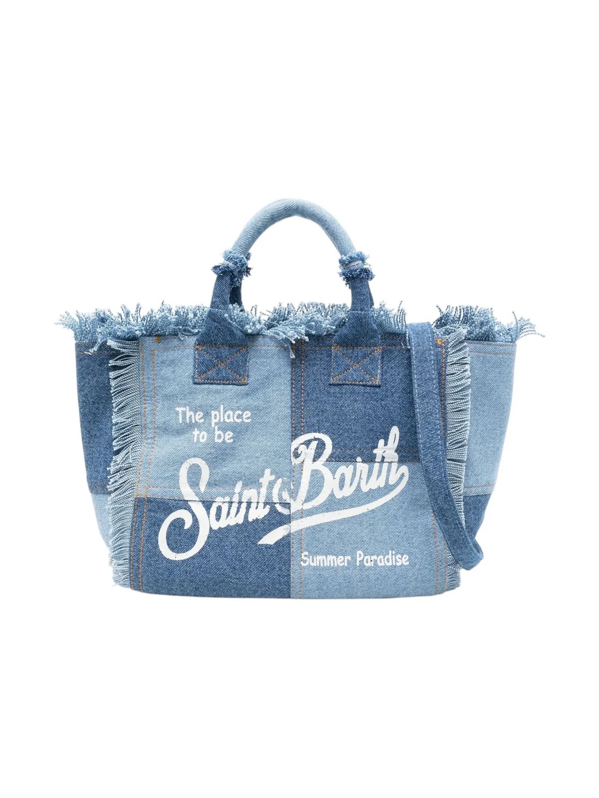 MC2 SAINT BARTH Borsa Donna COLETTE 00402L DENIM PATCHWORK