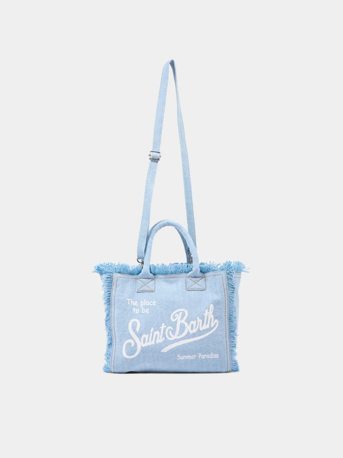 MC2 SAINT BARTH Borsa Donna  COLETTE 00426L DENIM LIGHT - Image 4