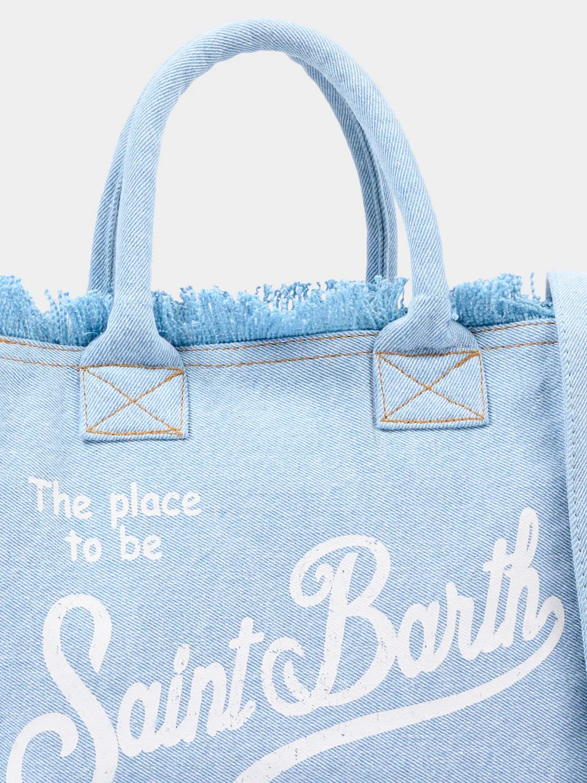 MC2 SAINT BARTH Borsa Donna  COLETTE 00426L DENIM LIGHT - Image 6