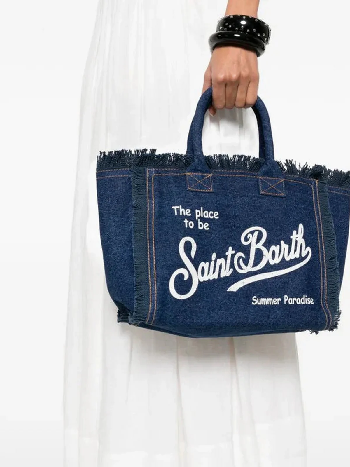 MC2 SAINT BARTH Borsa Donna  COLETTE 00431L DENIM DARK - Image 2