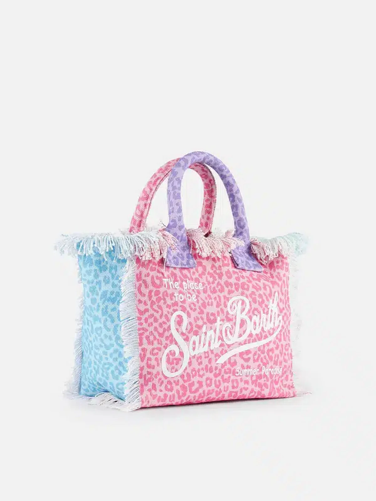 MC2 SAINT BARTH Borsa Donna  COLETTE 01541H PASTEL LEOPARD COL - Image 4