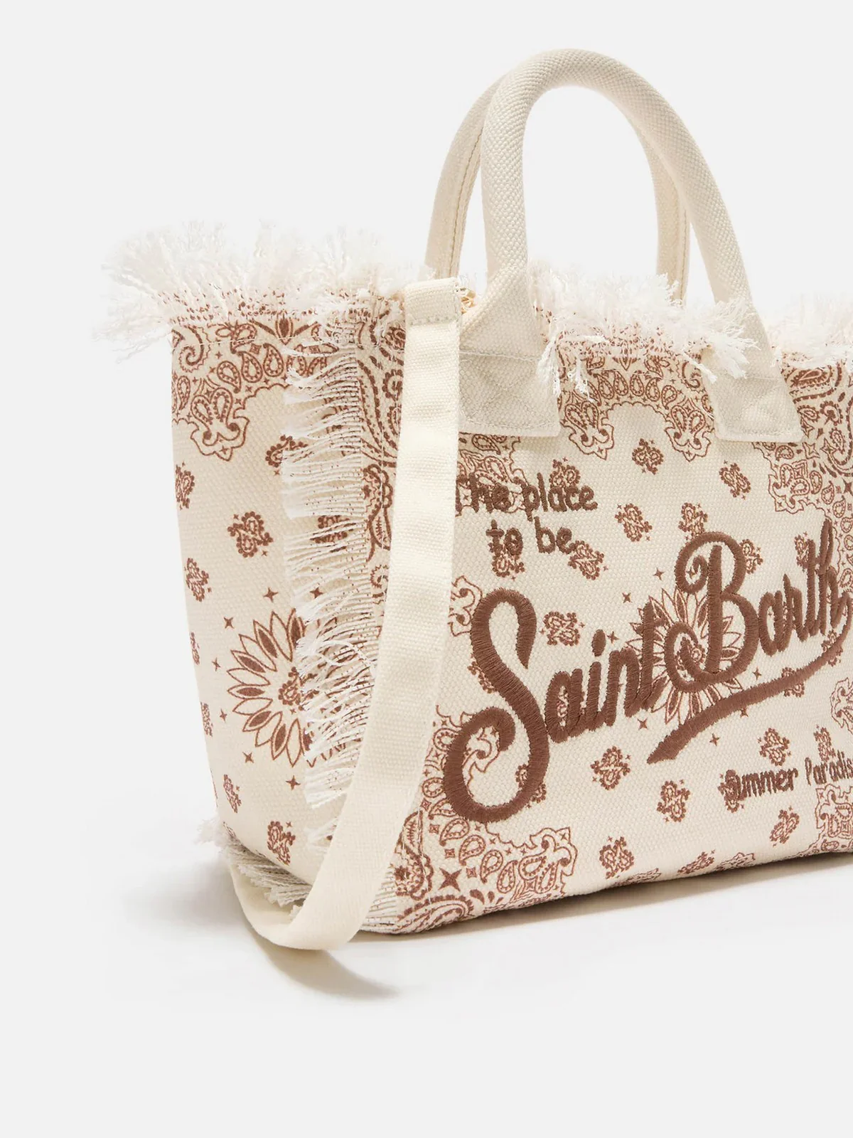 MC2 SAINT BARTH Borsa Donna  COLETTE 02565L BANDANNA ROUND 10 EMB - Image 3