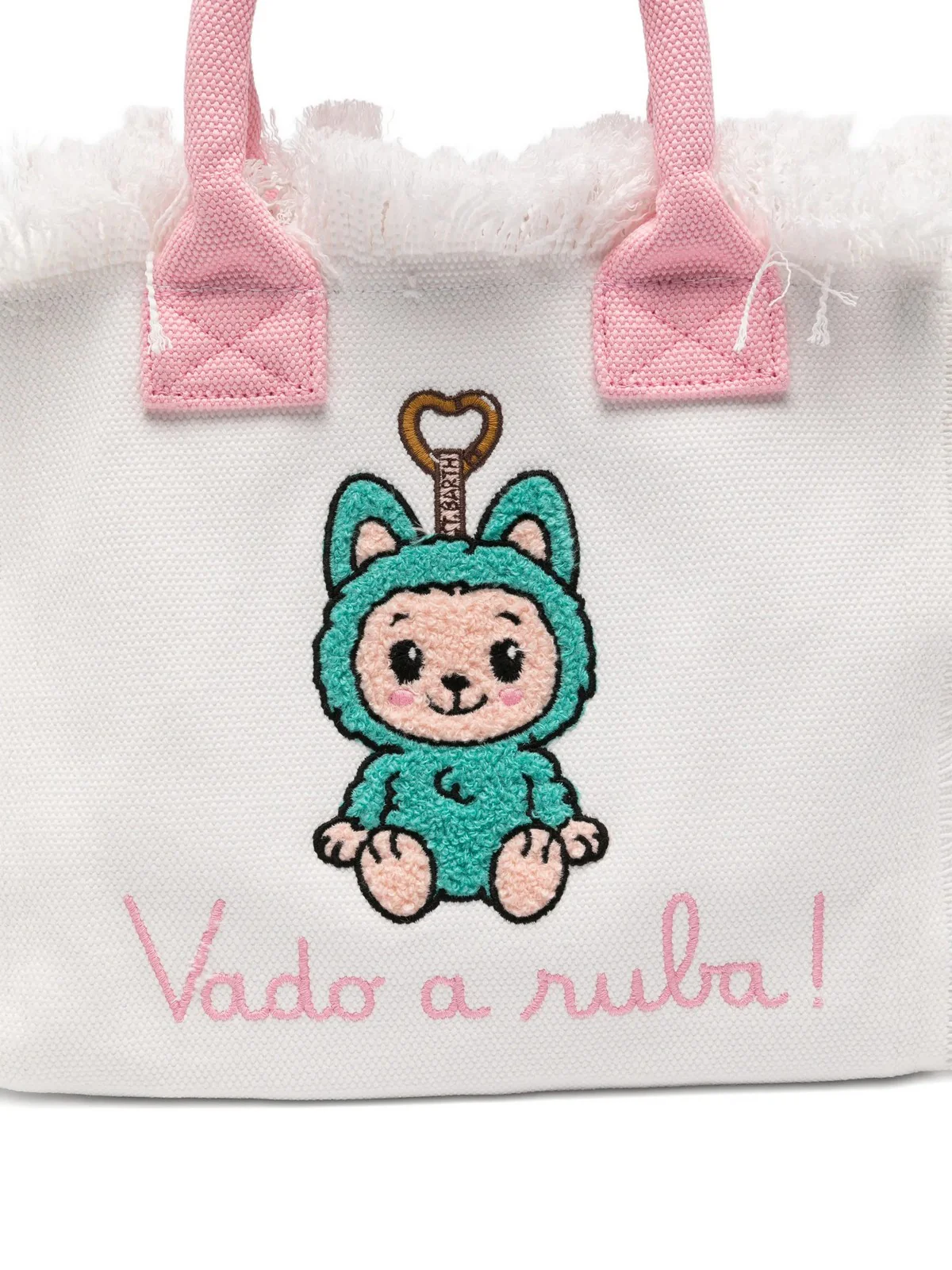 MC2 SAINT BARTH Borsa Donna  COLETTE 02634L VADO RUBA PUPPY TERRY 10 EMB - Image 3