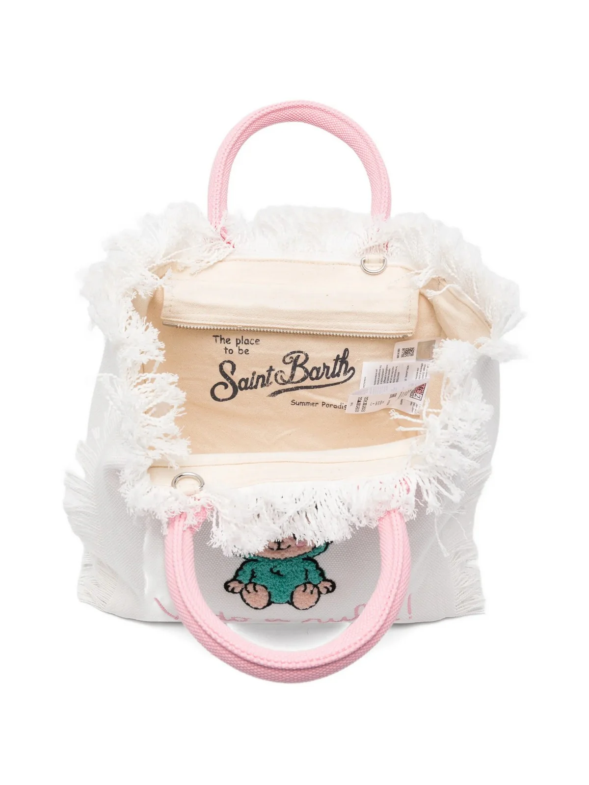 MC2 SAINT BARTH Borsa Donna  COLETTE 02634L VADO RUBA PUPPY TERRY 10 EMB - Image 4