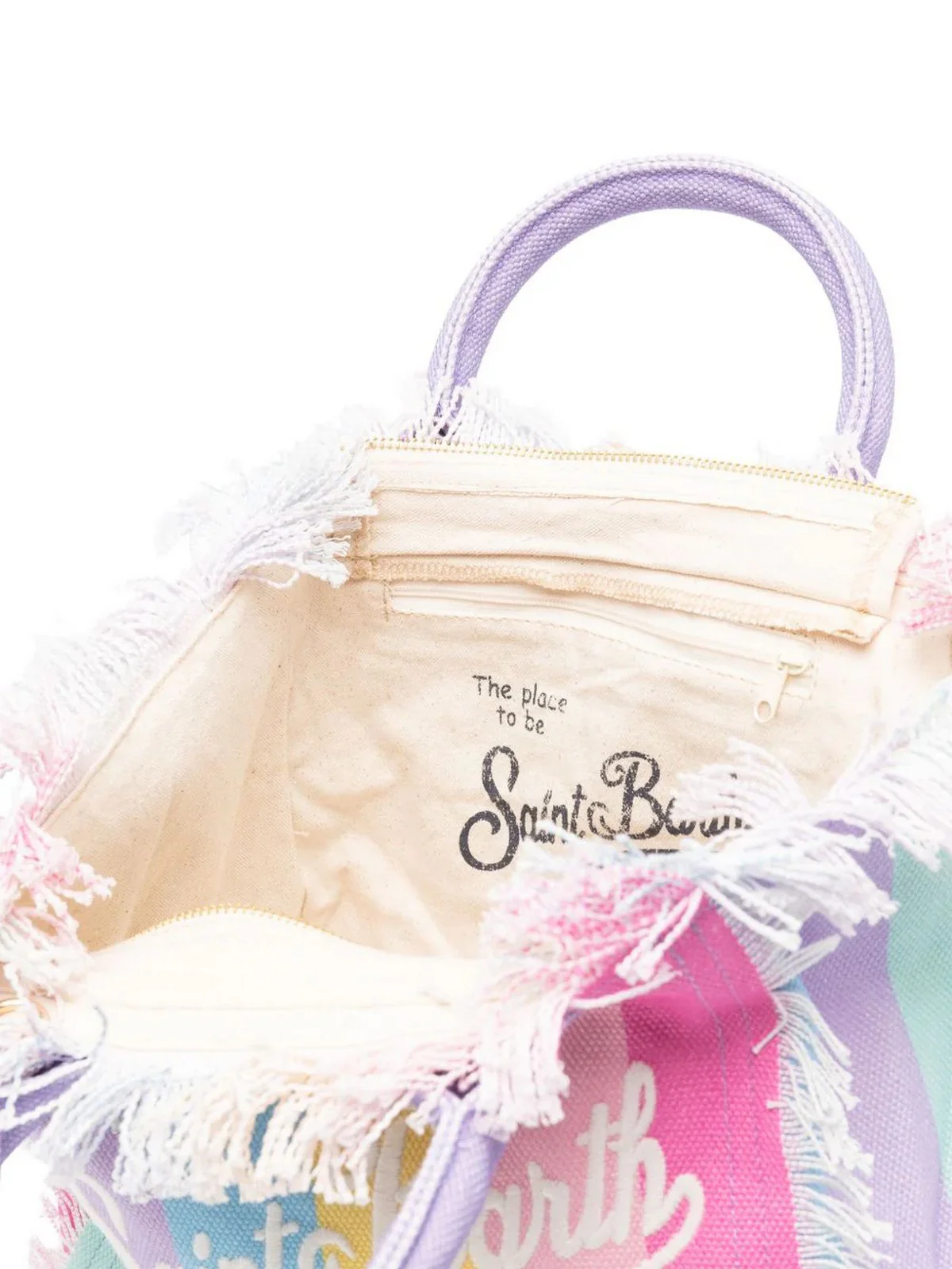 MC2 SAINT BARTH Borsa Donna  COLETTE 03282H STRIPES POP V MULTIC EMB - Image 4