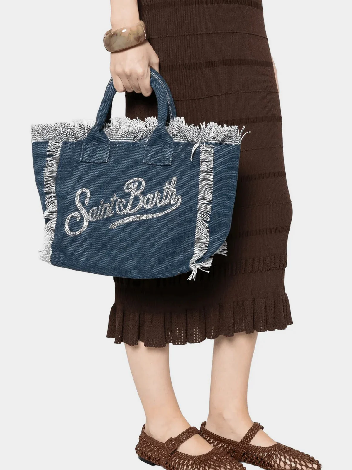 MC2 SAINT BARTH Borsa Donna  COLETTE 07486L INDIGO STRASS - Image 2