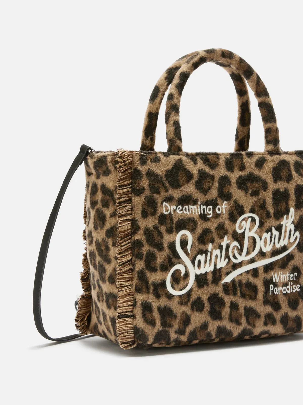 MC2 SAINT BARTH Borsa Donna  COLETTE FELT 00223I LEOPARD MIDI 18 EMB - Image 3