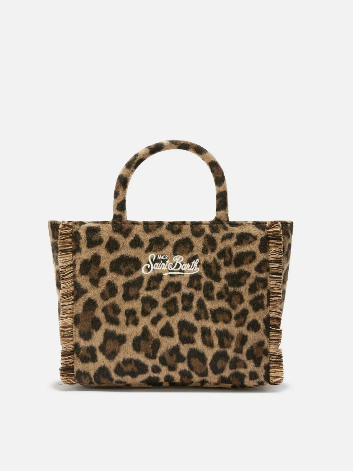 MC2 SAINT BARTH Borsa Donna  COLETTE FELT 00223I LEOPARD MIDI 18 EMB - Image 5
