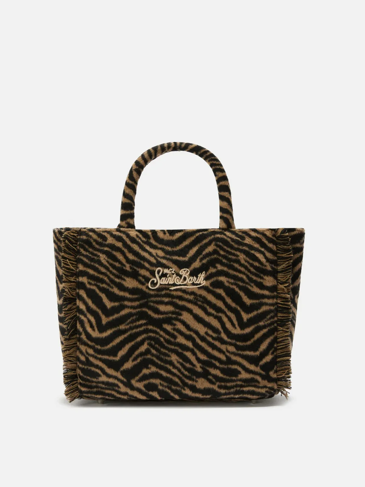 MC2 SAINT BARTH Borsa Donna  COLETTE FELT 01322I ZEBRA 18 EMB - Image 5