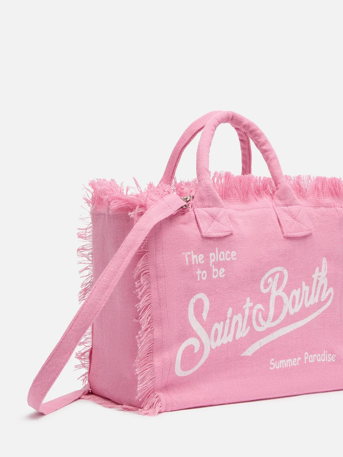 MC2 SAINT BARTH Borsa Donna  COLETTE LINEN 01332H Rosa - Image 2