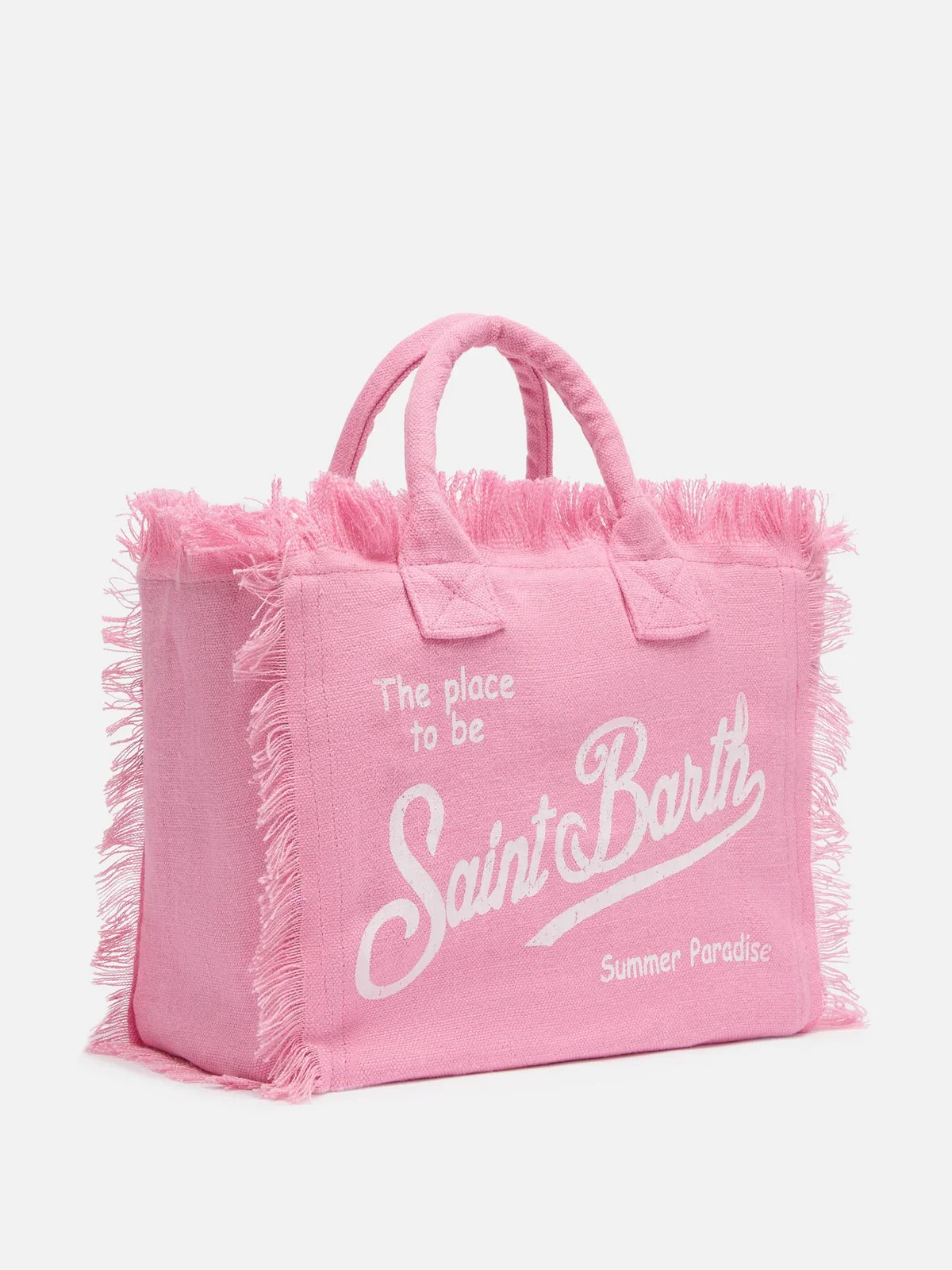 MC2 SAINT BARTH Borsa Donna  COLETTE LINEN 01332H Rosa - Image 3