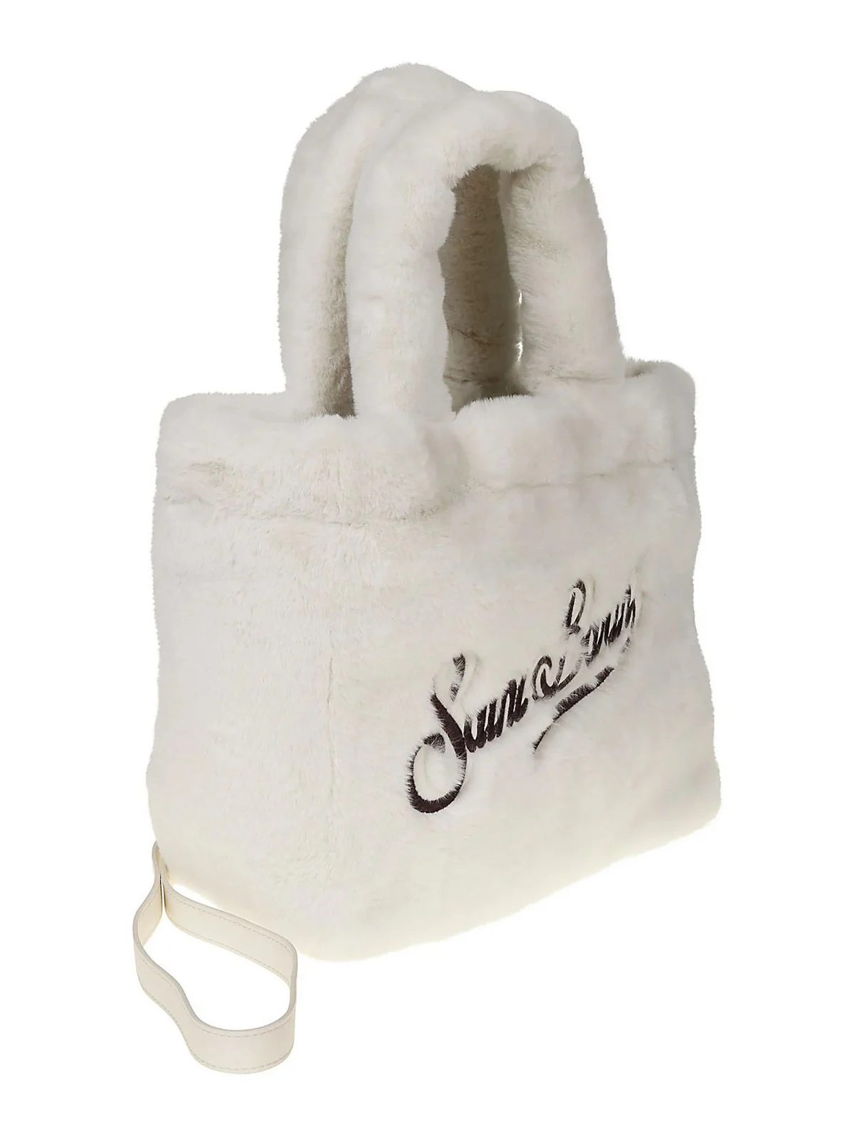 MC2 SAINT BARTH Borsa Donna  COLETTE SOFT FUR 00301I Bianco - Image 3