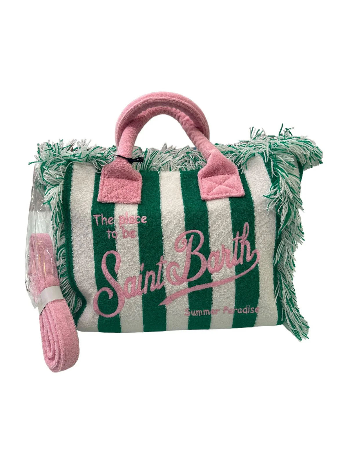 MC2 SAINT BARTH Borsa Donna  COLETTE SPONGE 00177F Verde - Image 2