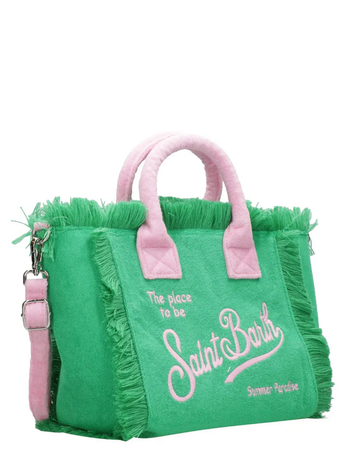 MC2 SAINT BARTH Borsa Donna COLETTE SPONGE 01450F Verde - Image 2