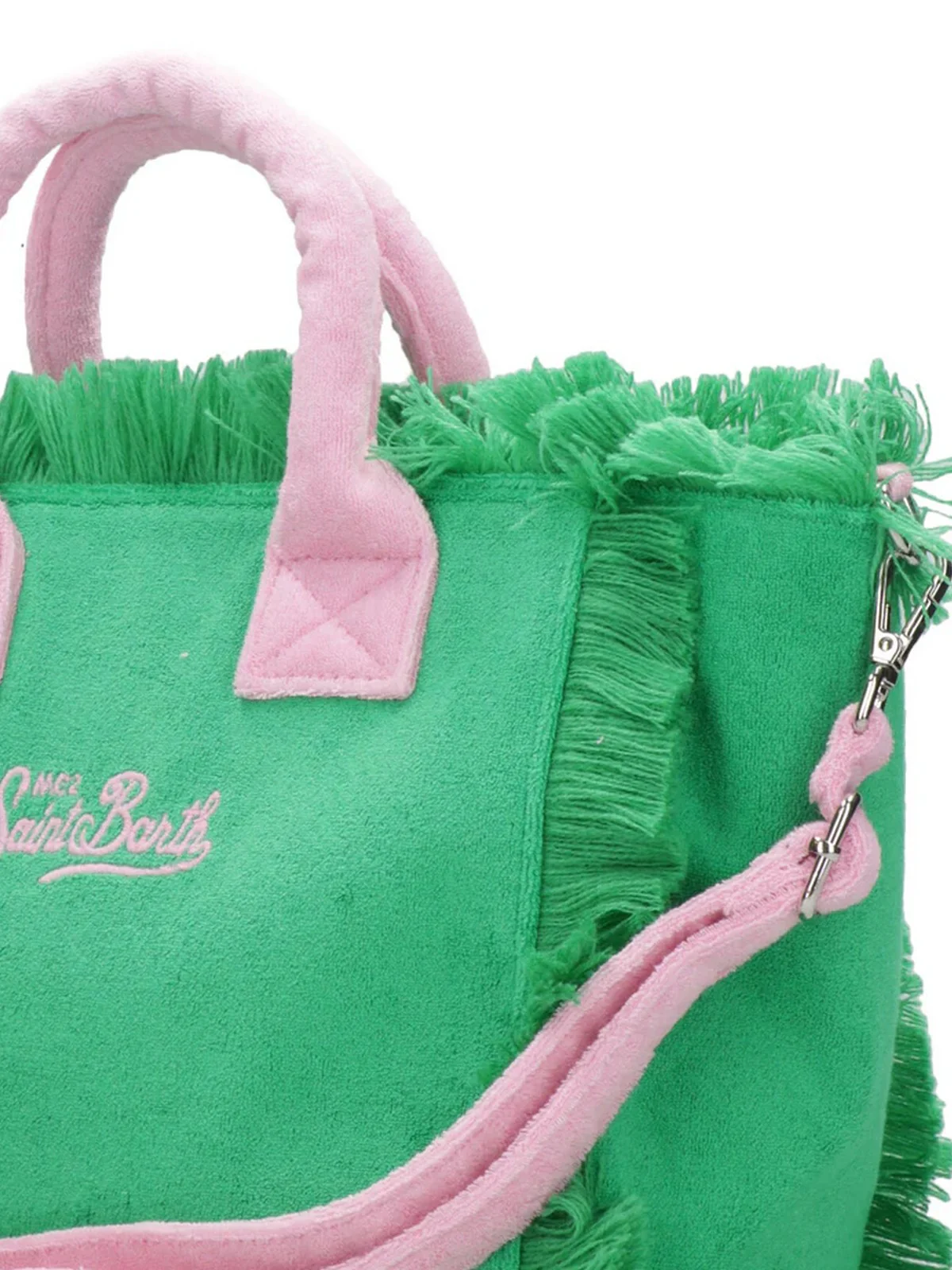 MC2 SAINT BARTH Borsa Donna COLETTE SPONGE 01450F Verde - Image 3