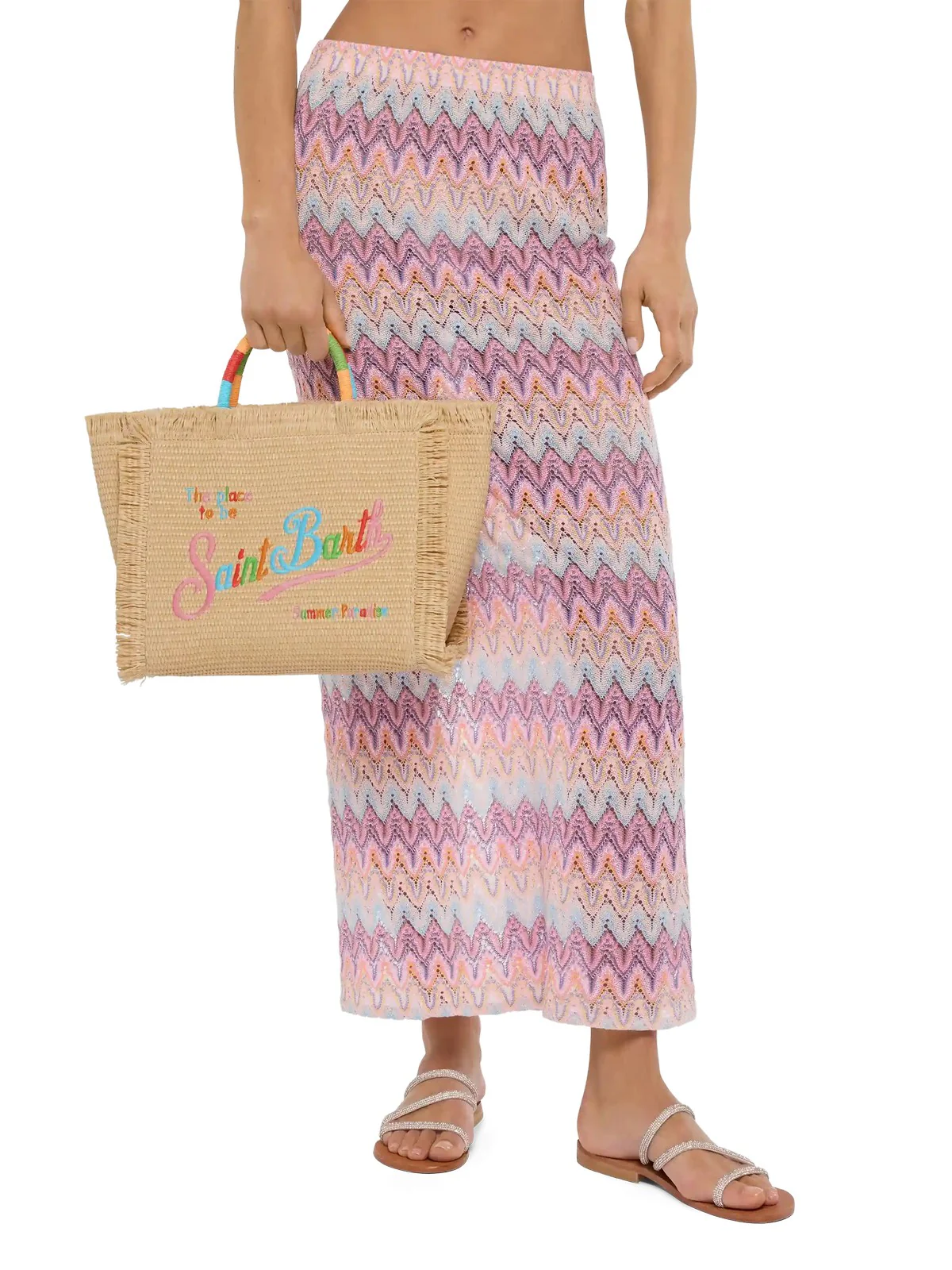 MC2 SAINT BARTH Borsa Donna  COLETTE STRAW N 00174H Multicolore - Image 6