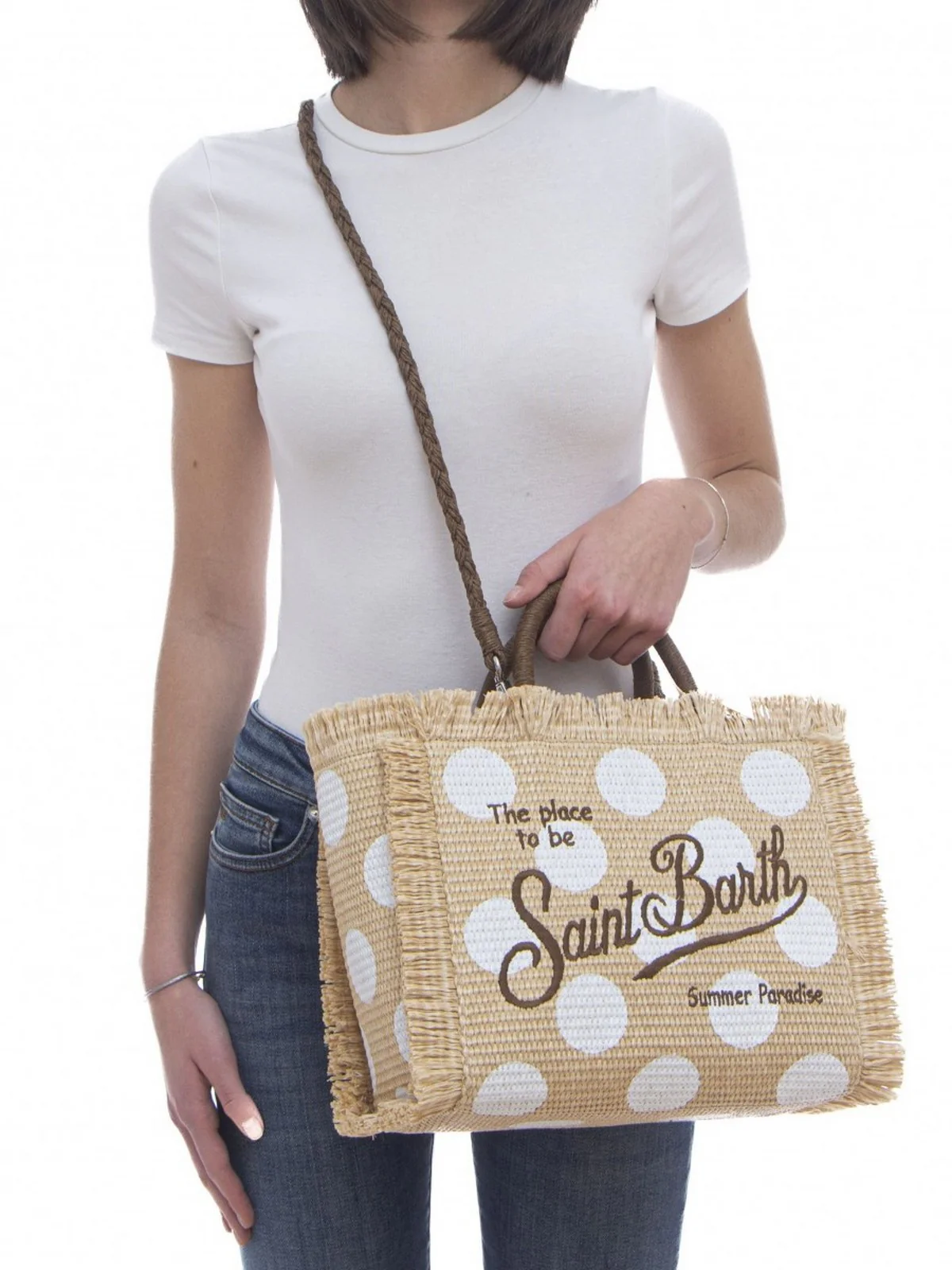MC2 SAINT BARTH Borsa Donna  COLETTE STRAW N 00183H POIS 10 EMB - Image 3