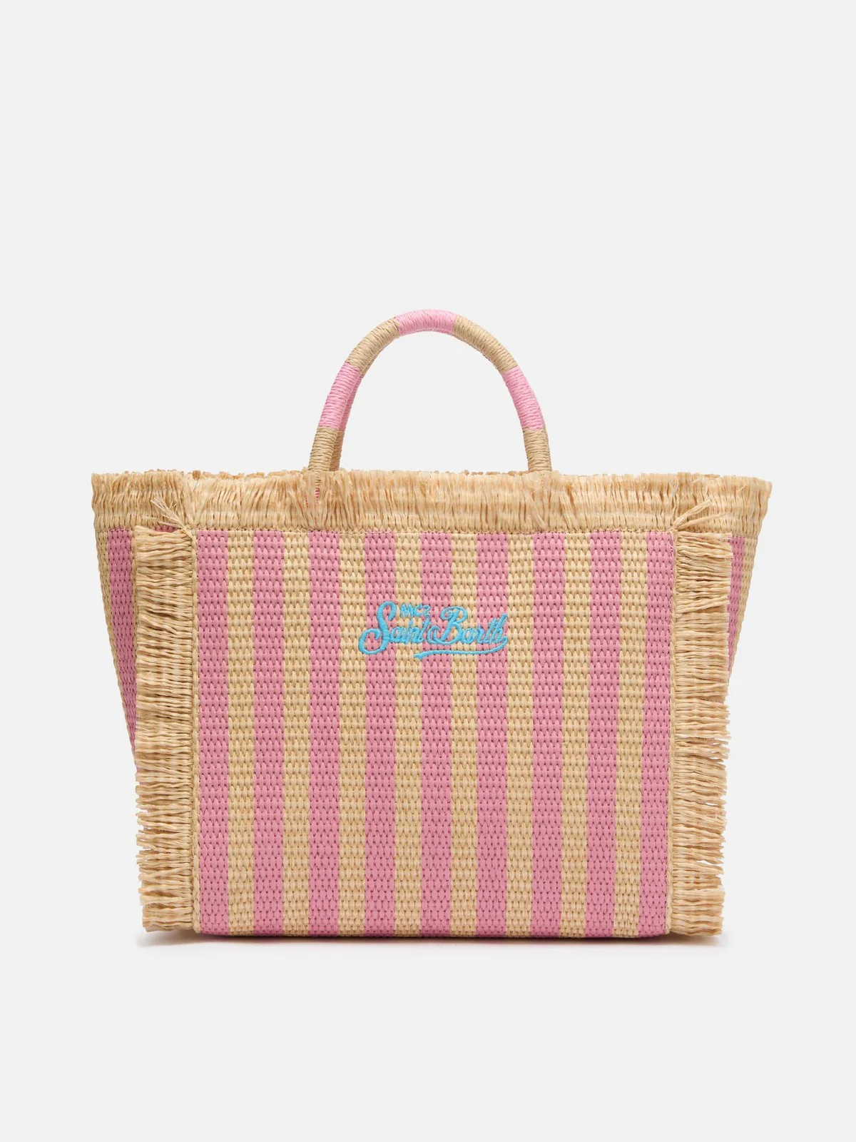 MC2 SAINT BARTH Borsa Donna  COLETTE STRAW N 00188H Rosa - Image 4