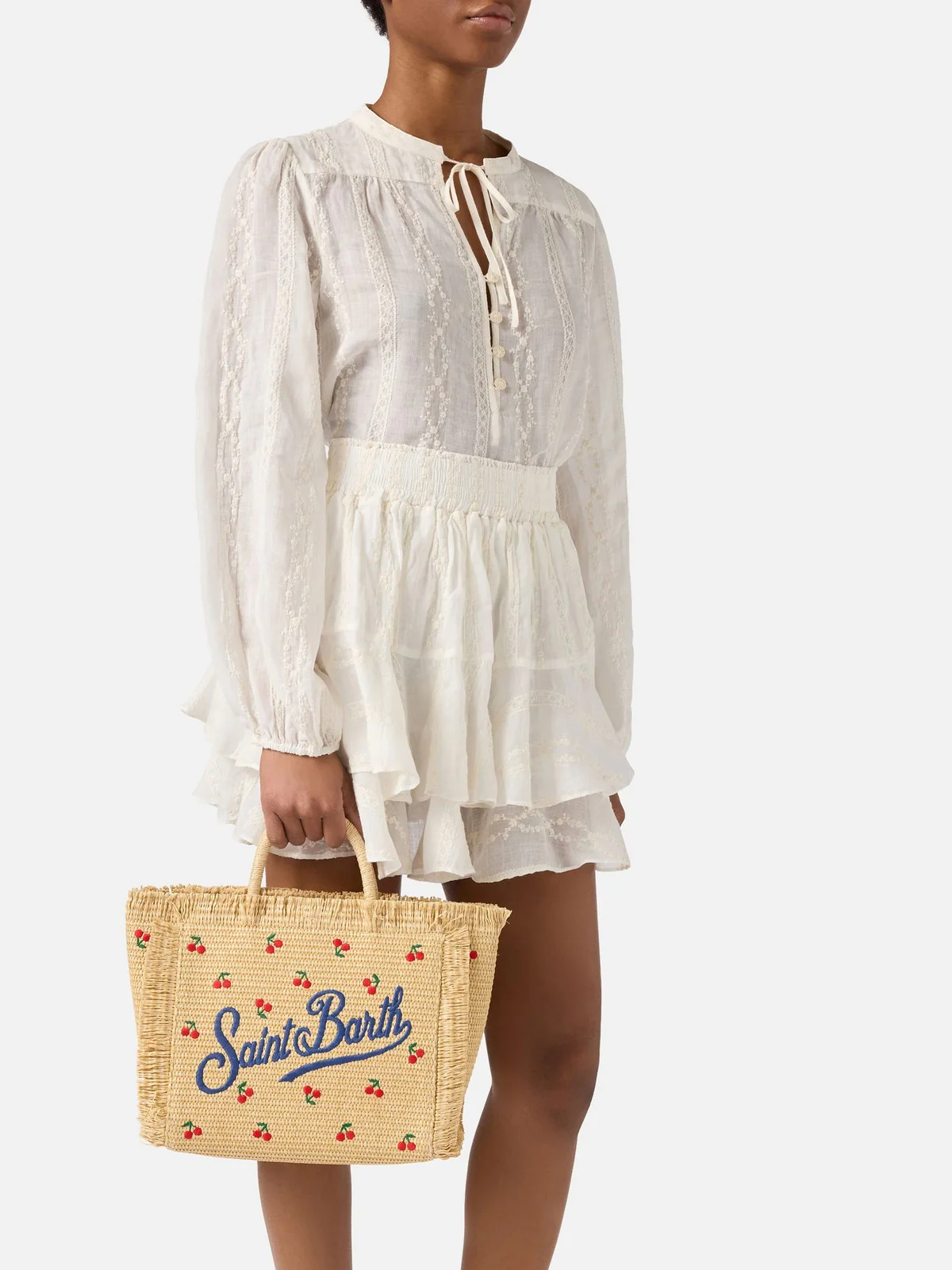 MC2 SAINT BARTH Borsa Donna  COLETTE STRAW N 00345L Beige - Image 2