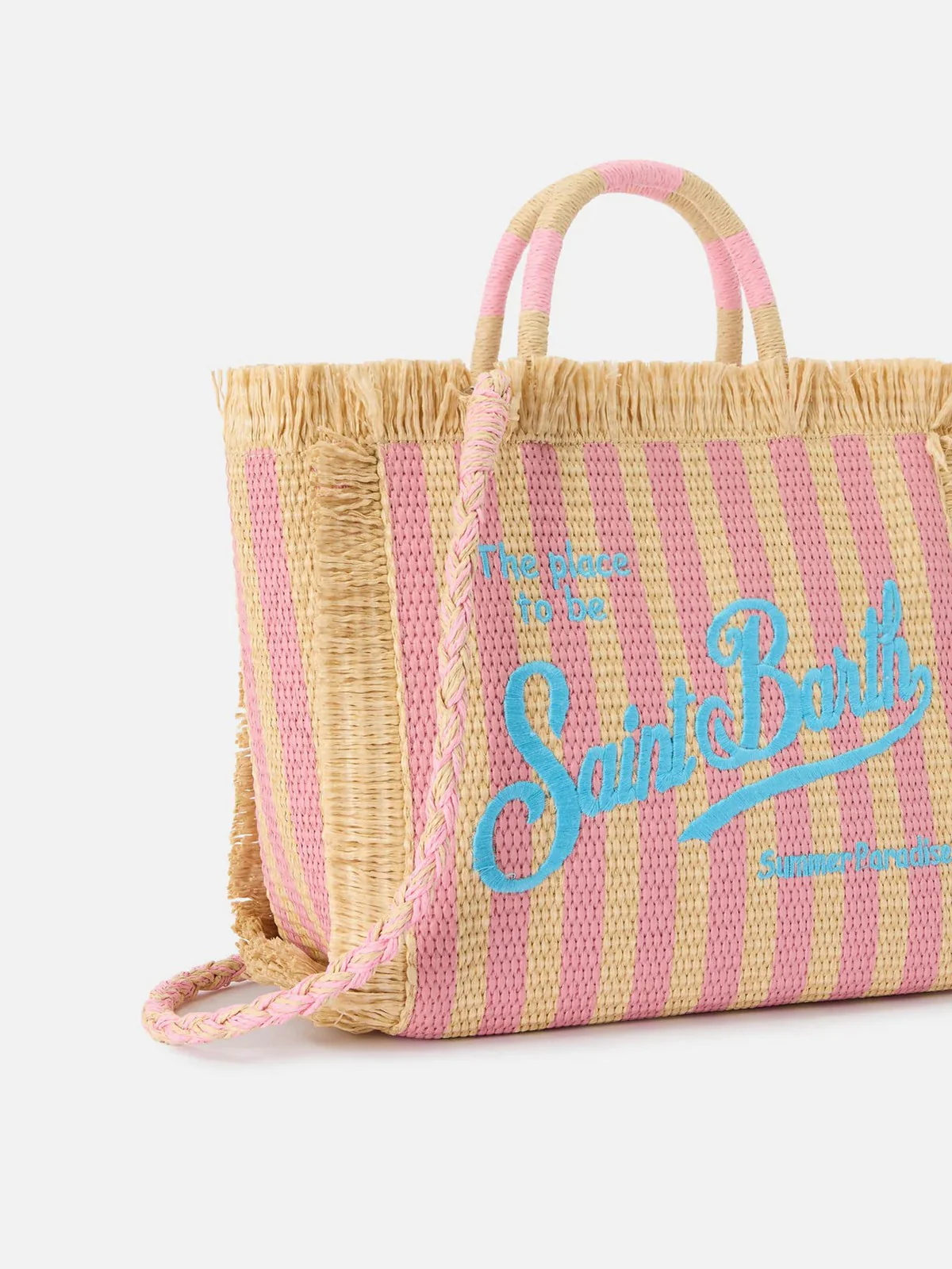 MC2 SAINT BARTH Borsa Donna  COLETTE STRAW N 00407L STRIPES V 21 EMB - Image 3