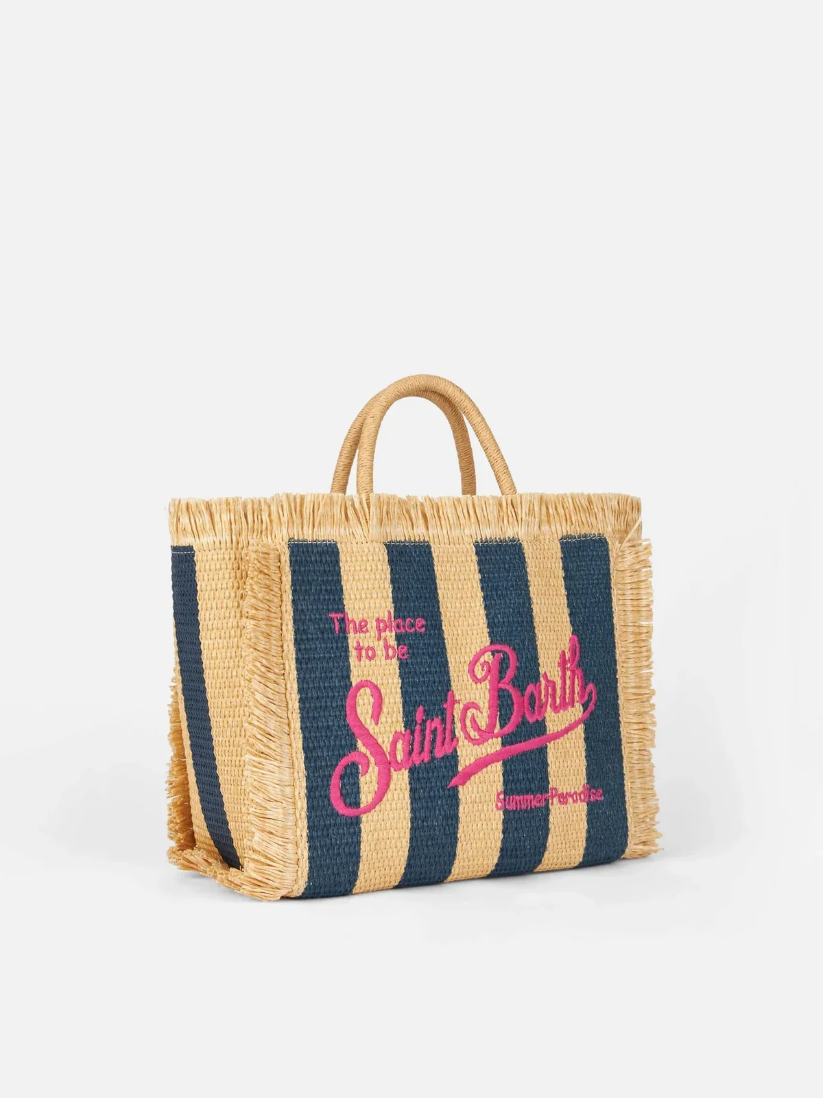 MC2 SAINT BARTH Borsa Donna  COLETTE STRAW N 01467H STRIPES POP V 61 - Image 2