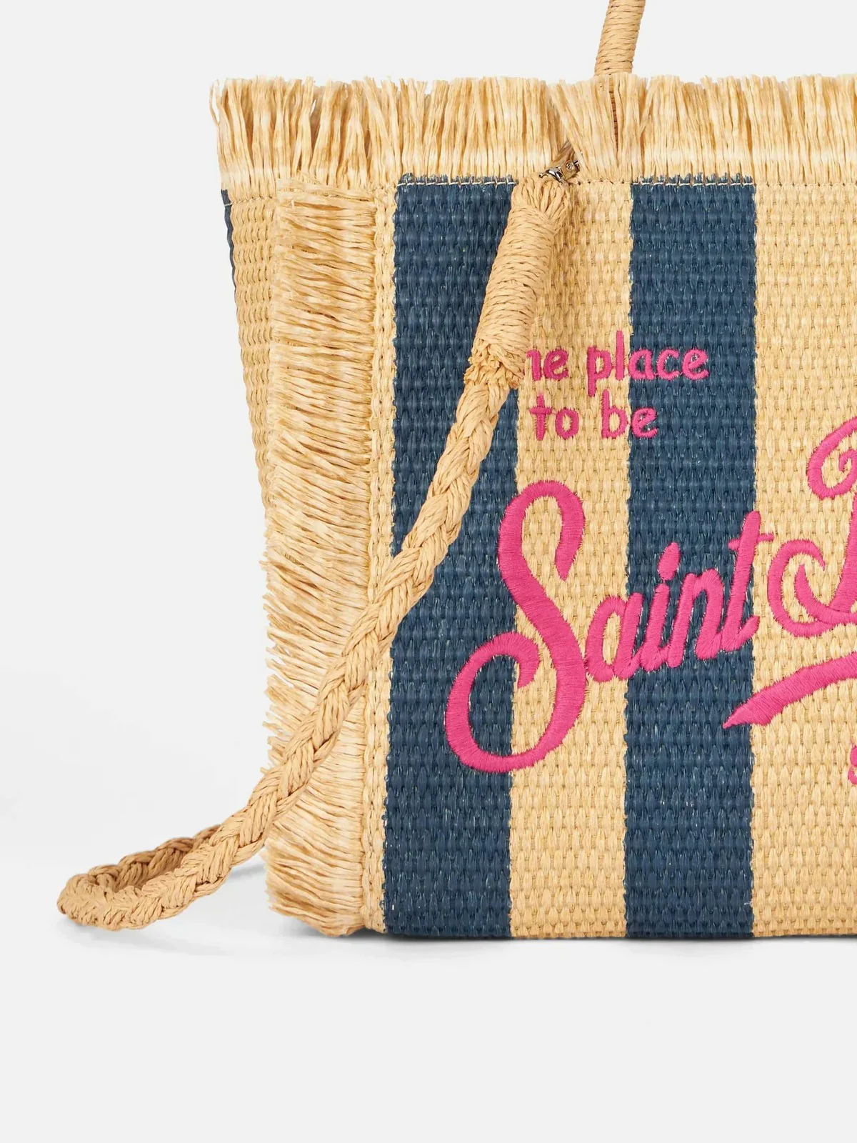 MC2 SAINT BARTH Borsa Donna  COLETTE STRAW N 01467H STRIPES POP V 61 - Image 4